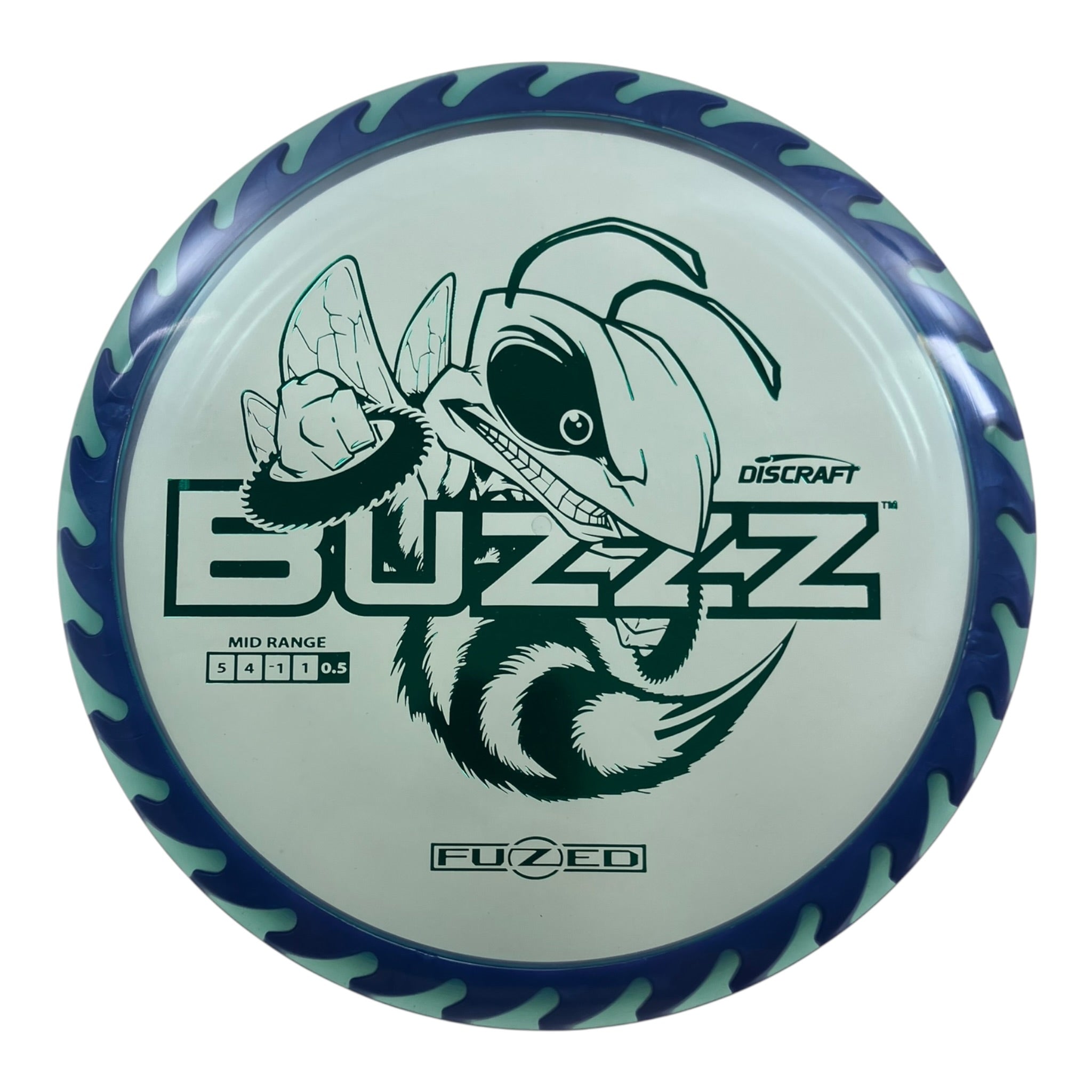 Discraft Buzzz | Fuzed Line | Blue/Teal 172g (Buzzzsaw) Disc Golf