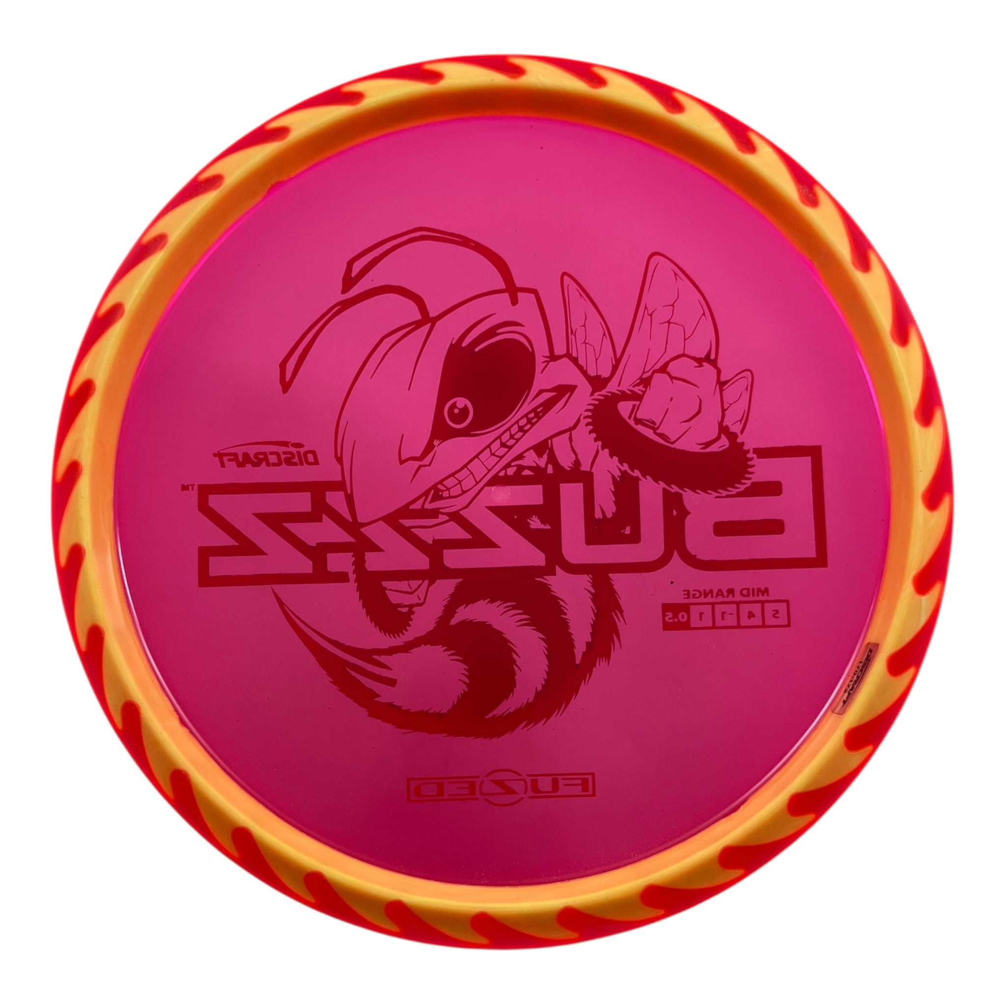 Discraft Buzzz | Fuzed Line | Orange/Blue 172g (Buzzzsaw) Disc Golf