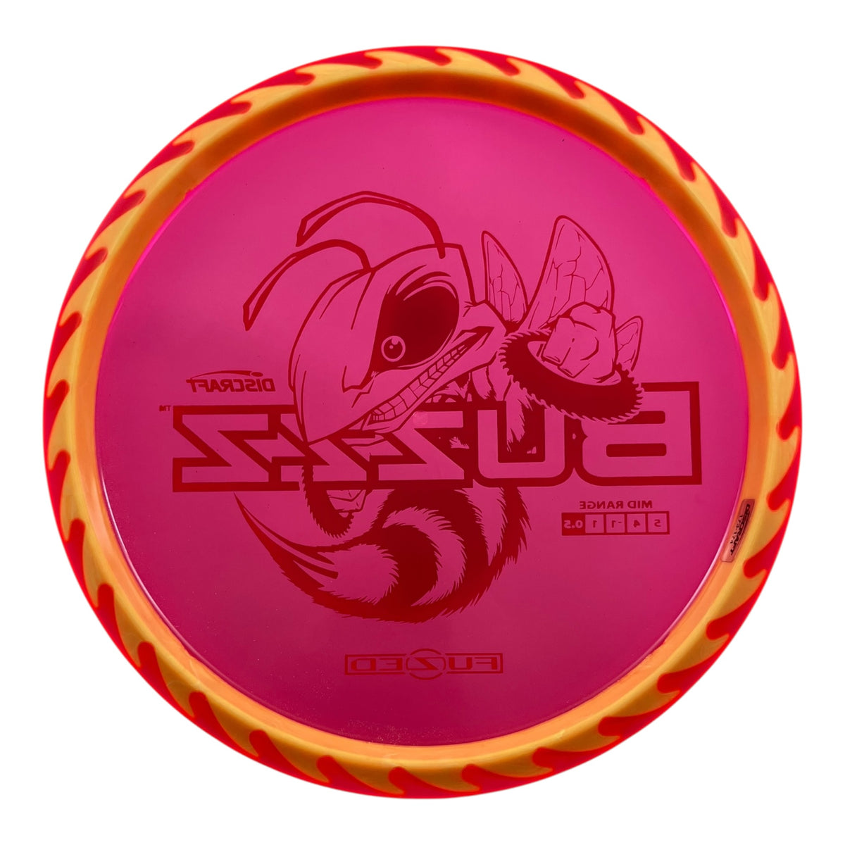 Discraft Buzzz | Fuzed Line | Orange/Holo 173g (Buzzzsaw) Disc Golf