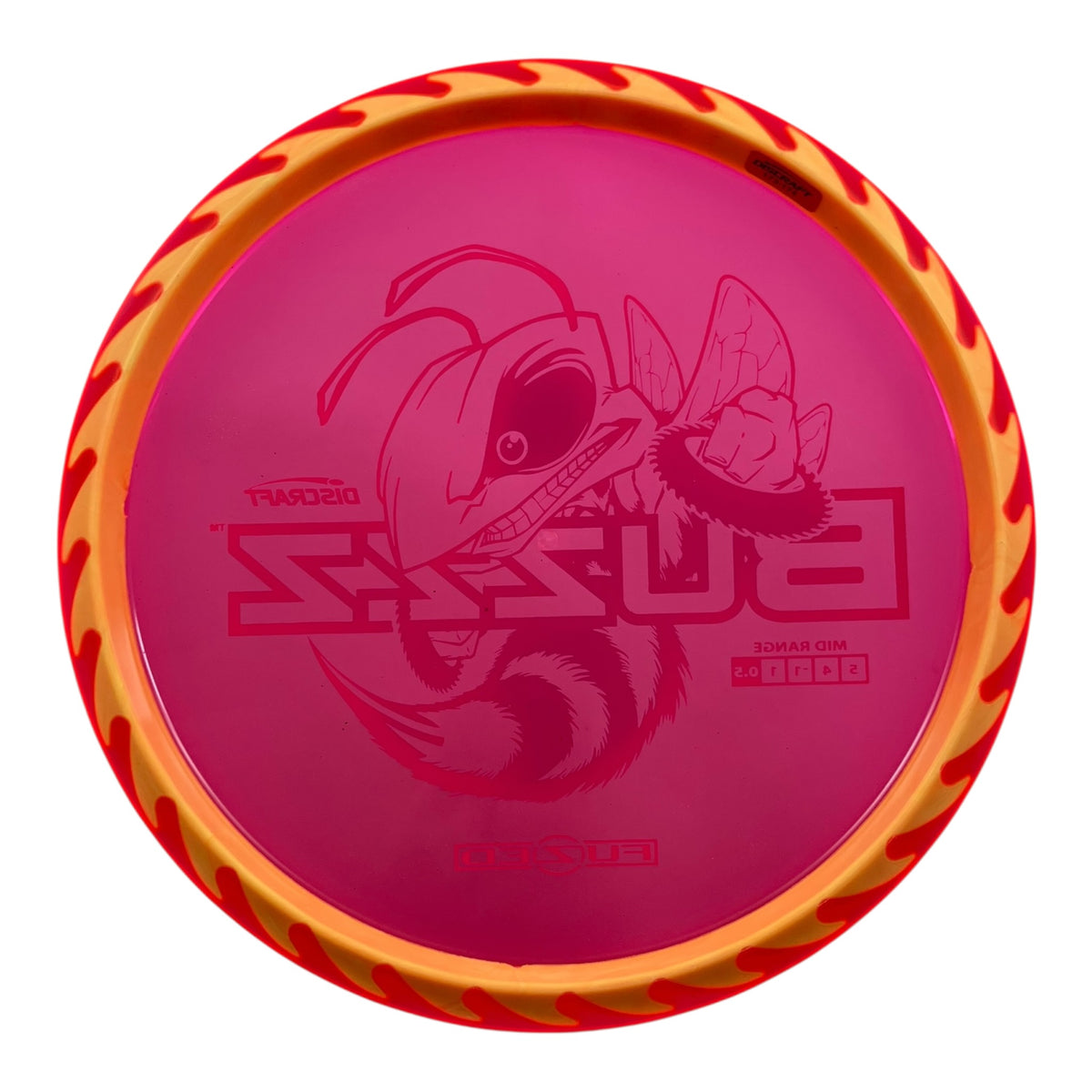 Discraft Buzzz | Fuzed Line | Orange/Light Blue 173g (Buzzzsaw) Disc Golf