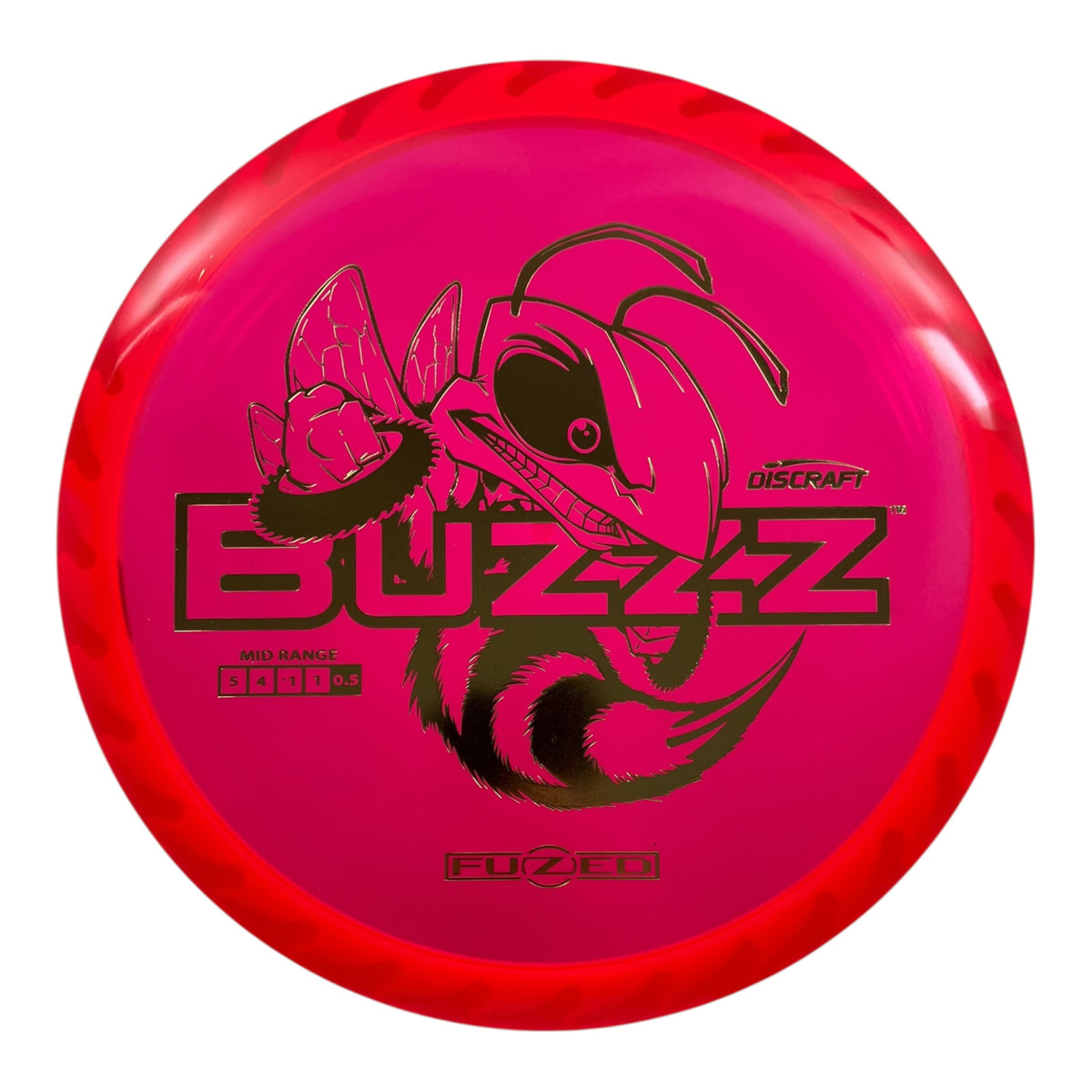 Discraft Buzzz | Fuzed Line | Red/Gold 170g (Buzzzsaw) Disc Golf