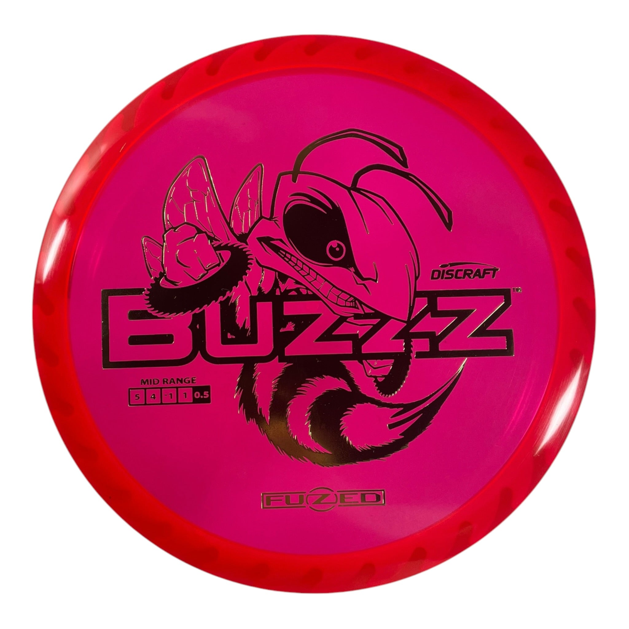 Discraft Buzzz | Fuzed Line | Red/Gold 172g (Buzzzsaw) Disc Golf