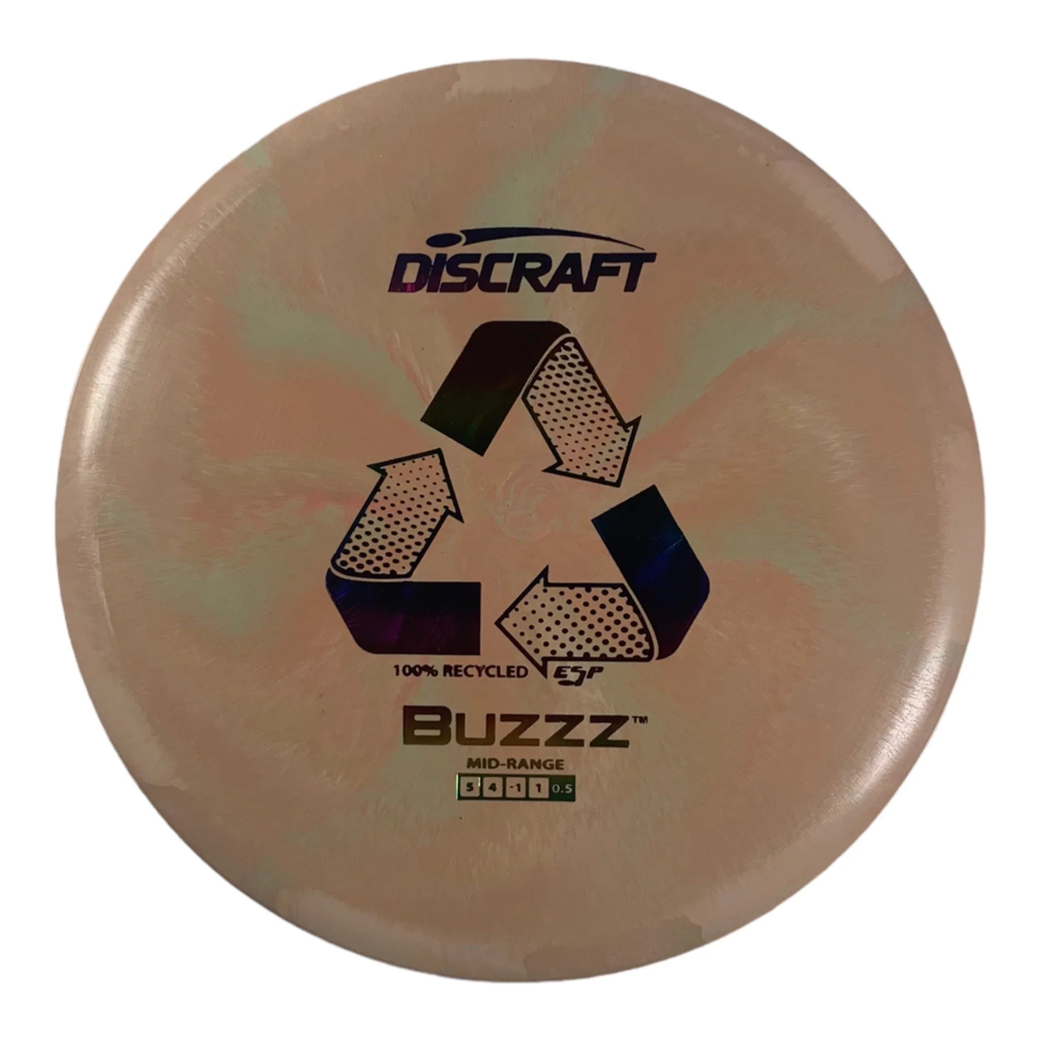 Discraft Buzzz | Recycled ESP | Orange/Rainbow 174g Disc Golf