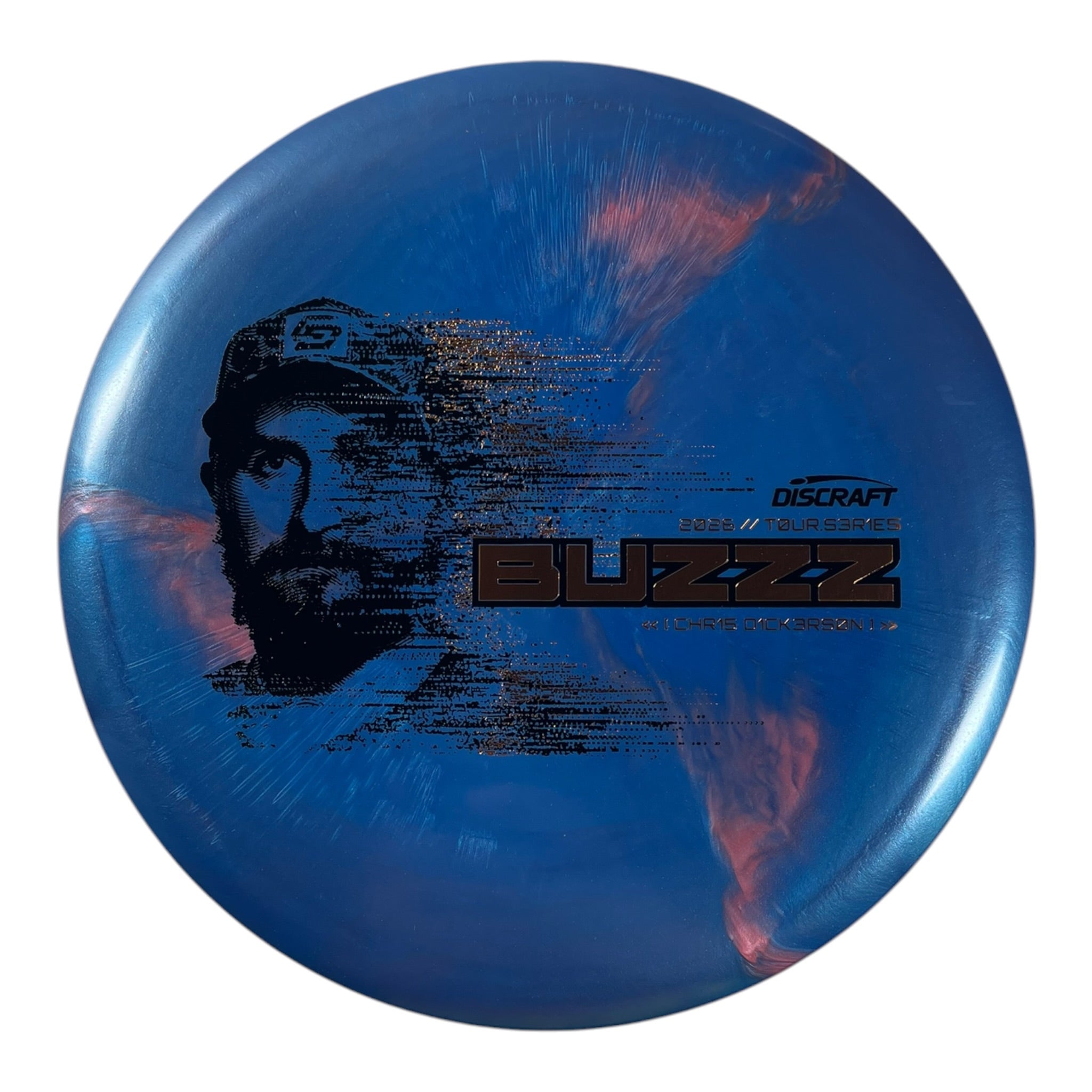 Discraft Buzzz | Titanium Big Z | Blue/Bronze 176g (Chris Dickerson Tour Series 2026) Disc Golf