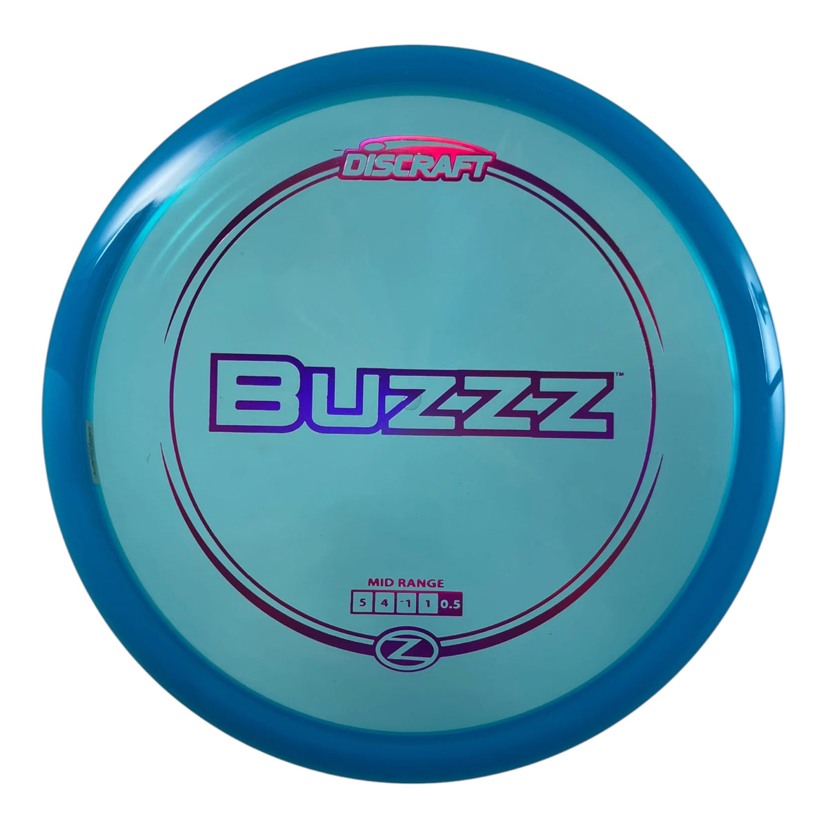 Discraft Buzzz | Z Line | Blue/Purple 180g Disc Golf