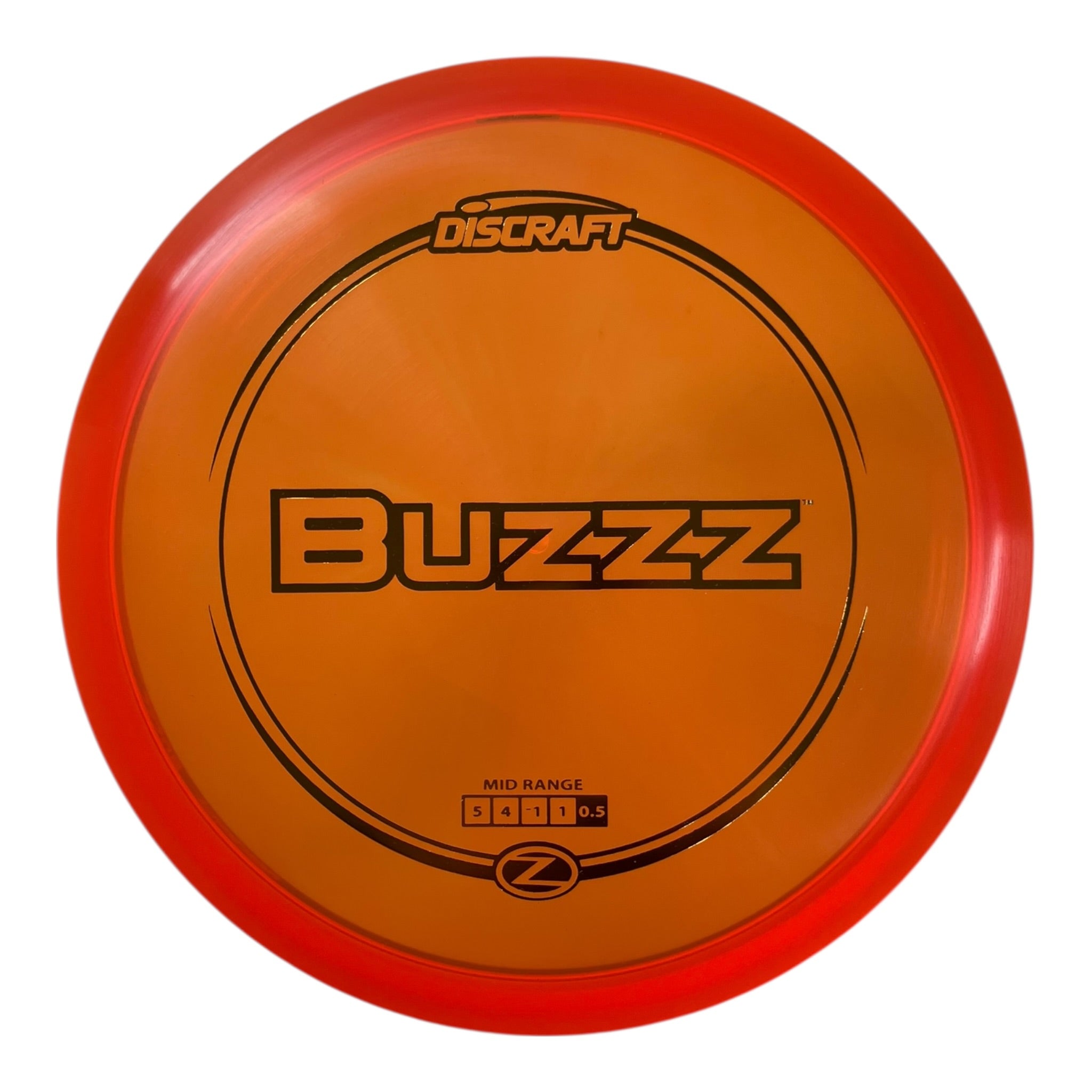 Discraft Buzzz | Z Line | Orange/Gold 172g Disc Golf
