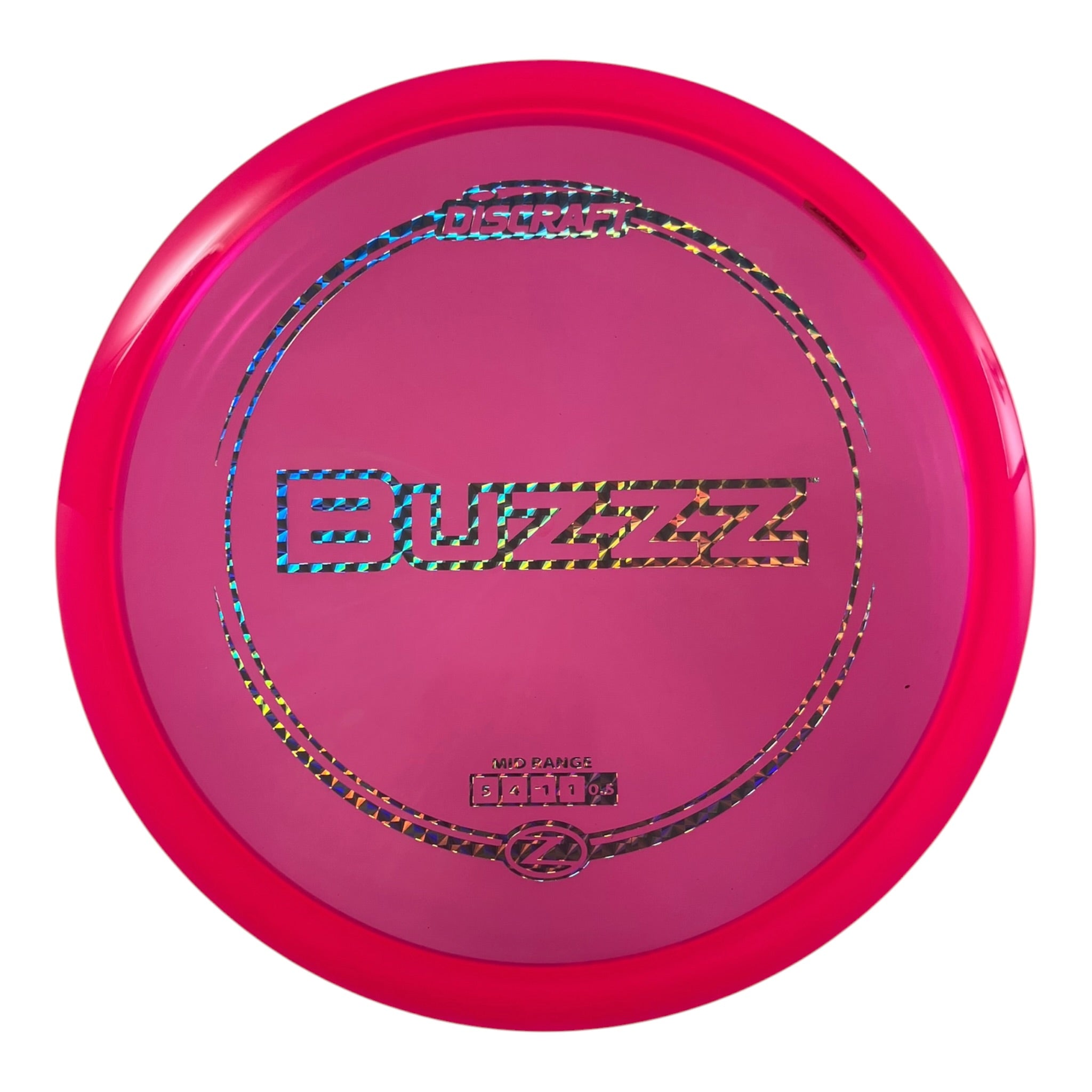 Discraft Buzzz | Z Line | Pink/Holo 176g Disc Golf