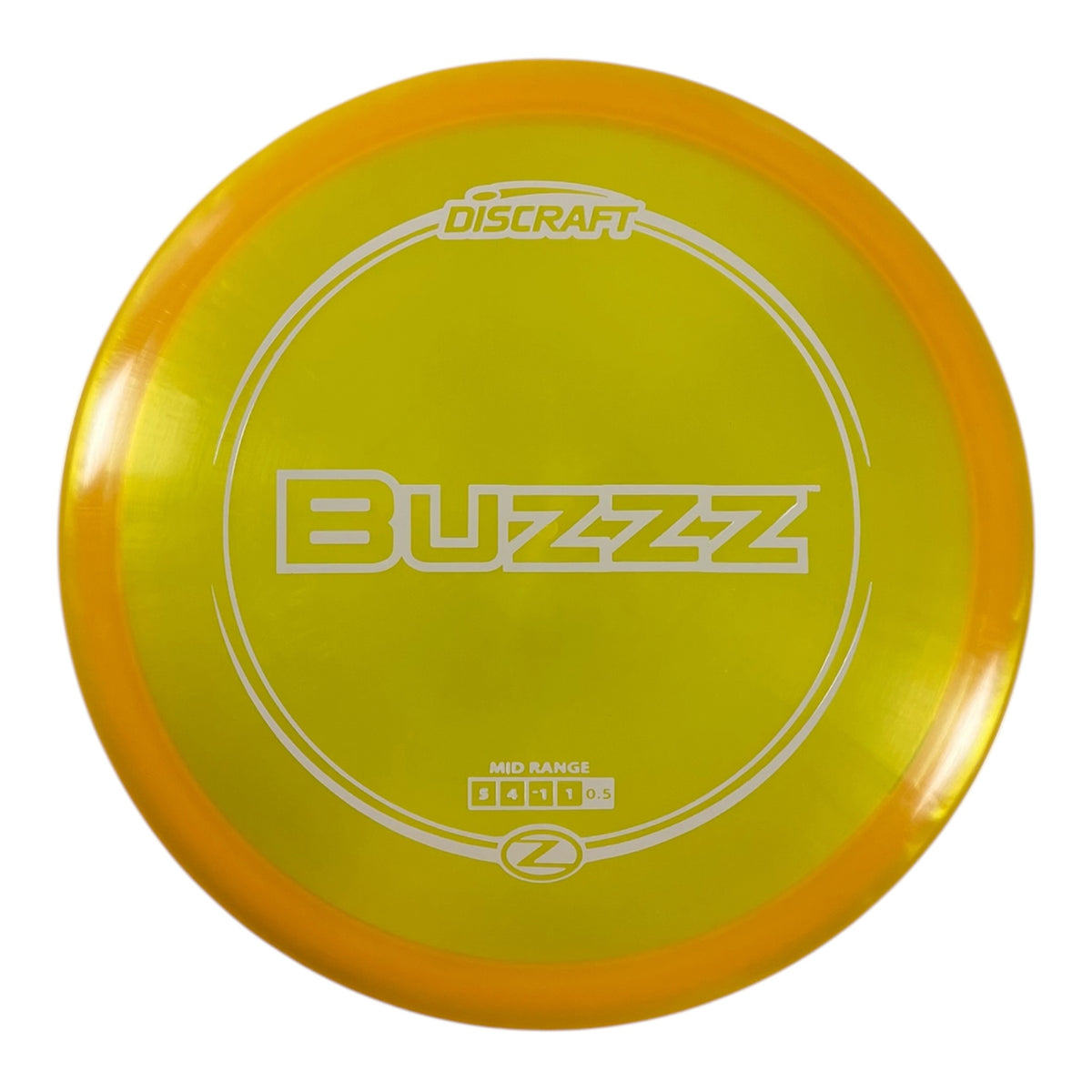 Discraft Buzzz | Z Line | Yellow/White 180g Disc Golf