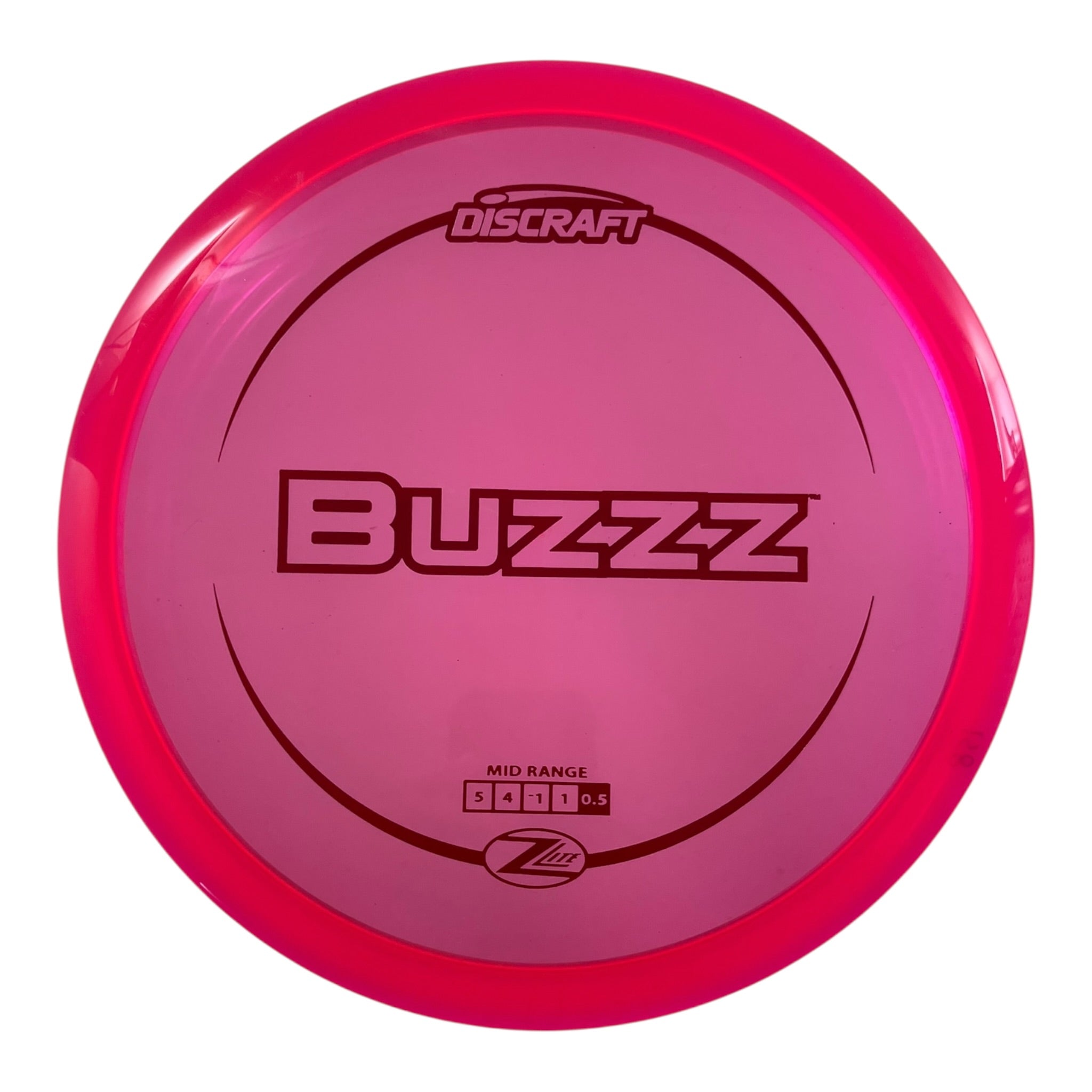Discraft Buzzz | Z Lite | Pink/Red 158g Disc Golf