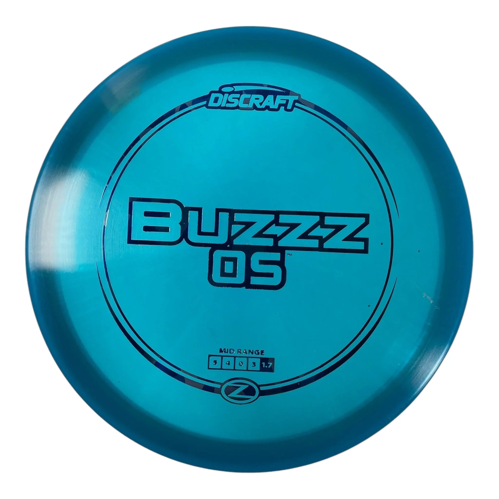 Discraft Buzzz OS | Z Line | Blue/Blue Camo 178g Disc Golf
