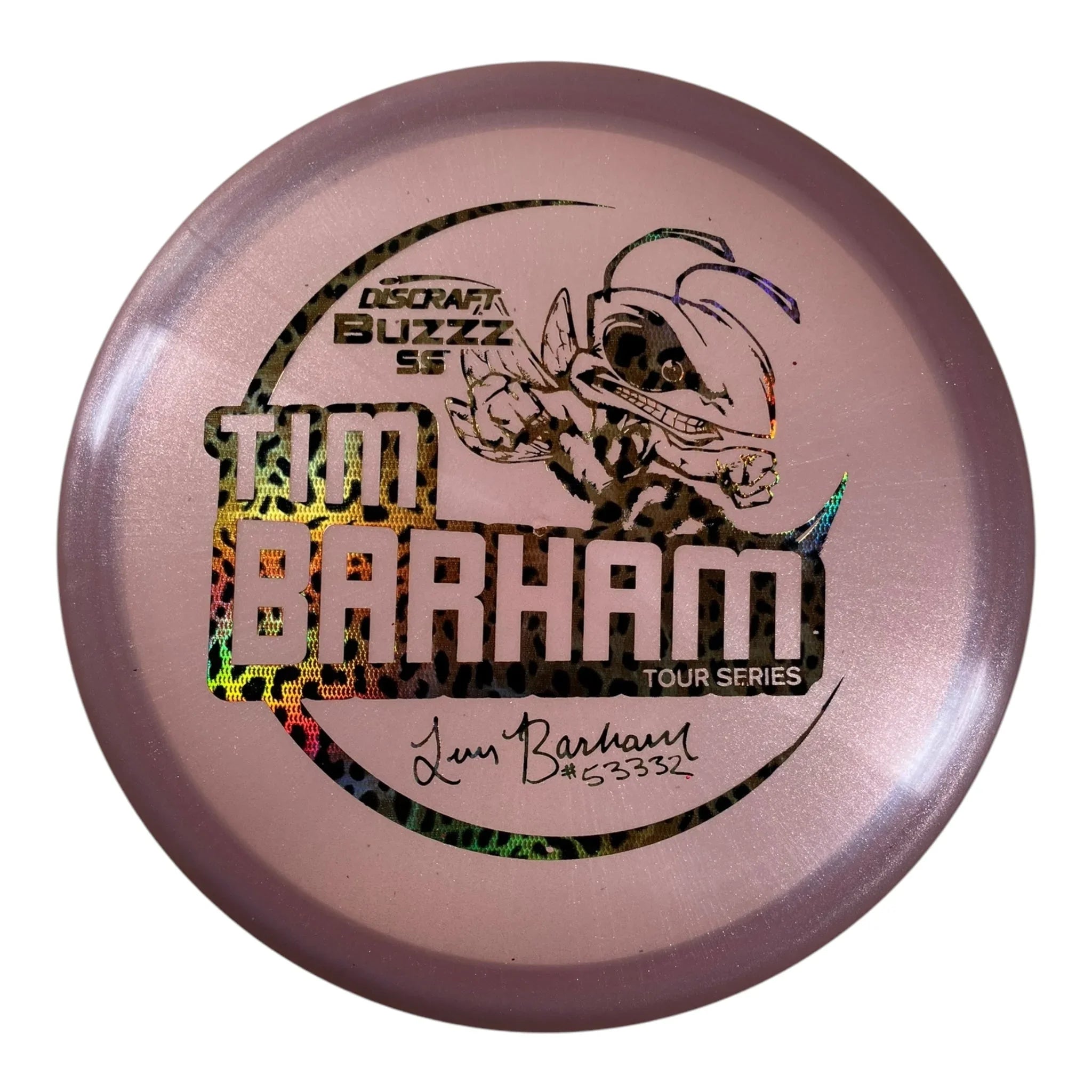 Discraft Buzzz SS | Z Line | Purple/Cheetah 173g (Tim Barham) Disc Golf