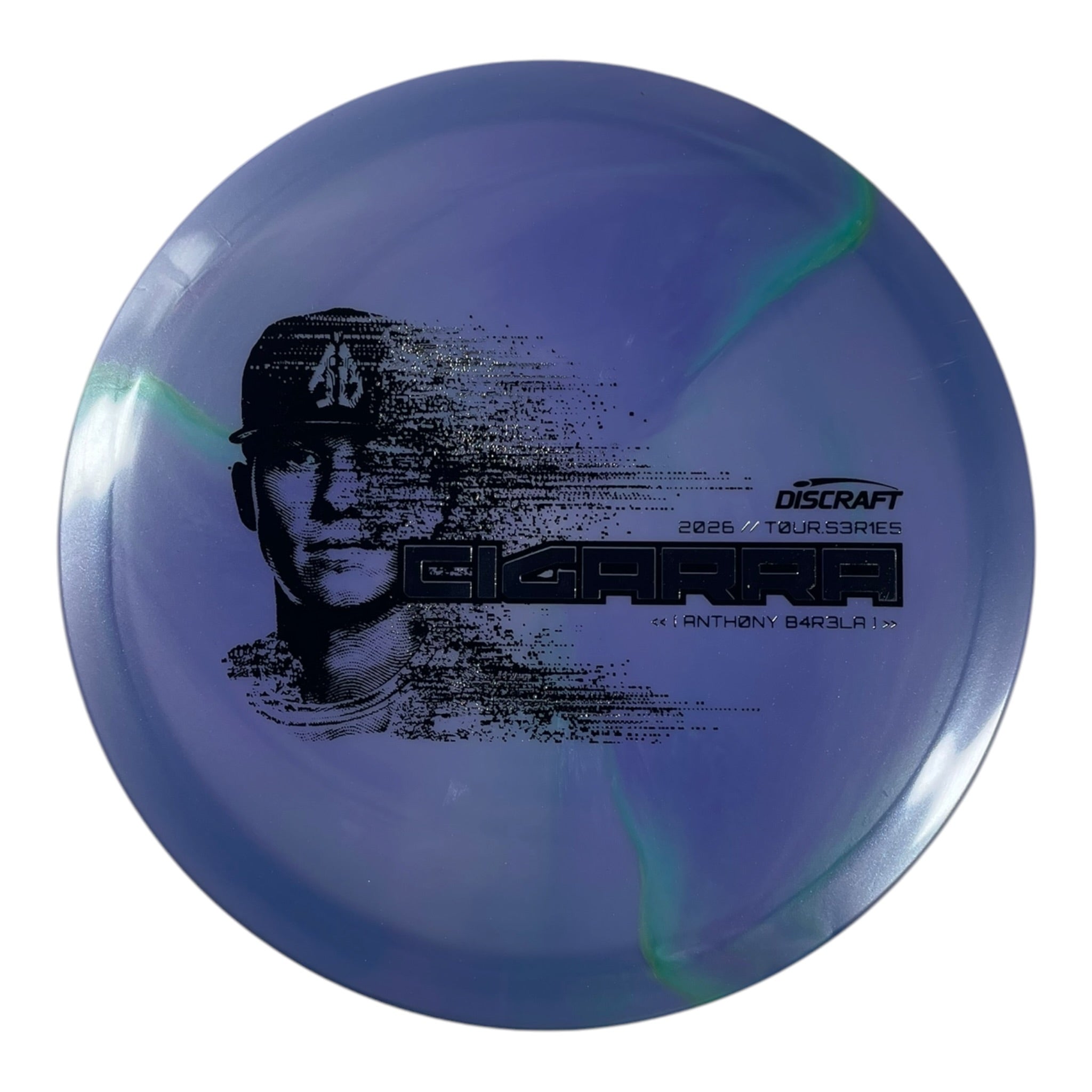 Discraft Cigarra | Titanium Big Z | Purple/Silver 174g (Anthony Barela 2026 Tour Series) Disc Golf