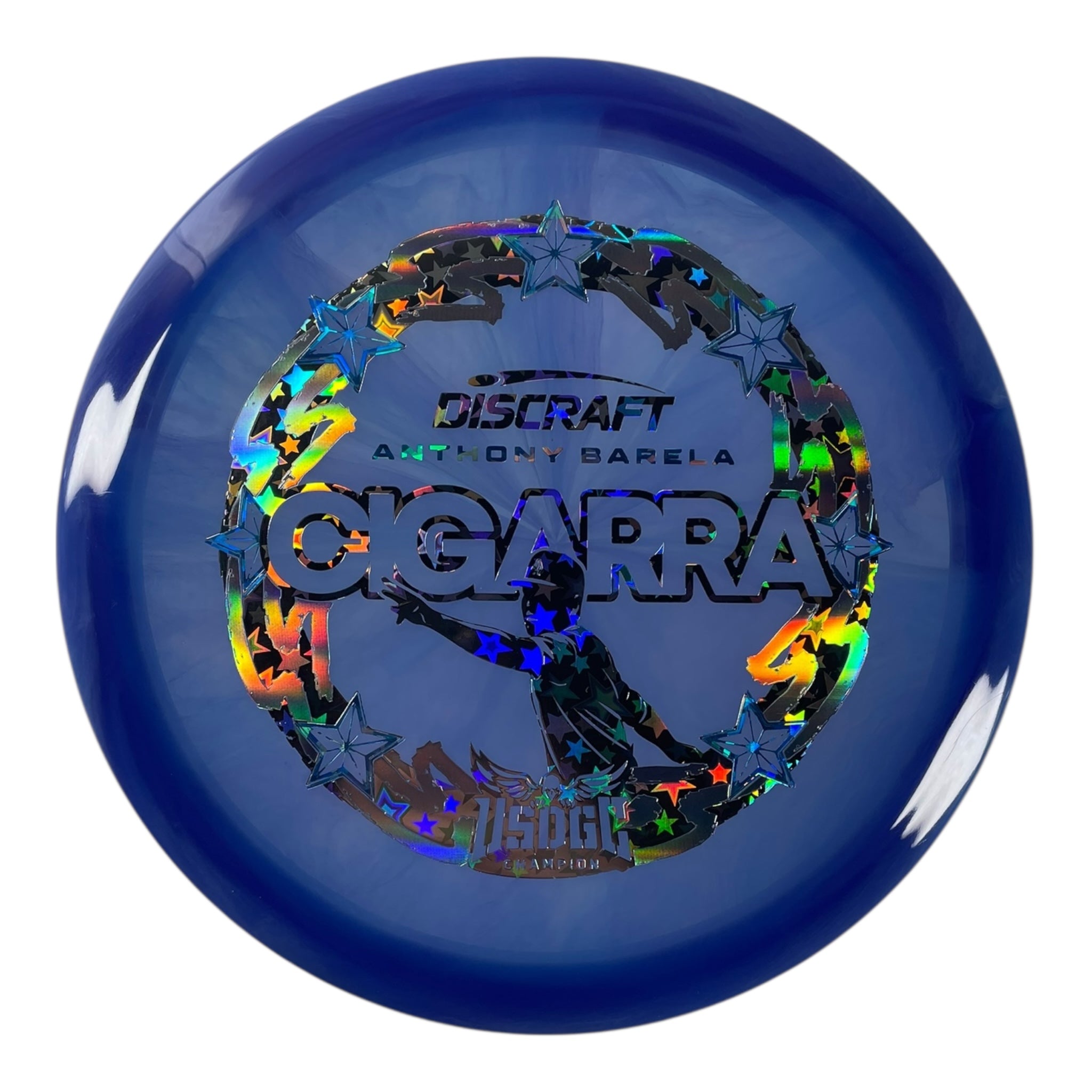 Discraft Cigarra | Z Swirl | Purple/Holo/Blue 171g (Anthony Barela USDGC) Disc Golf