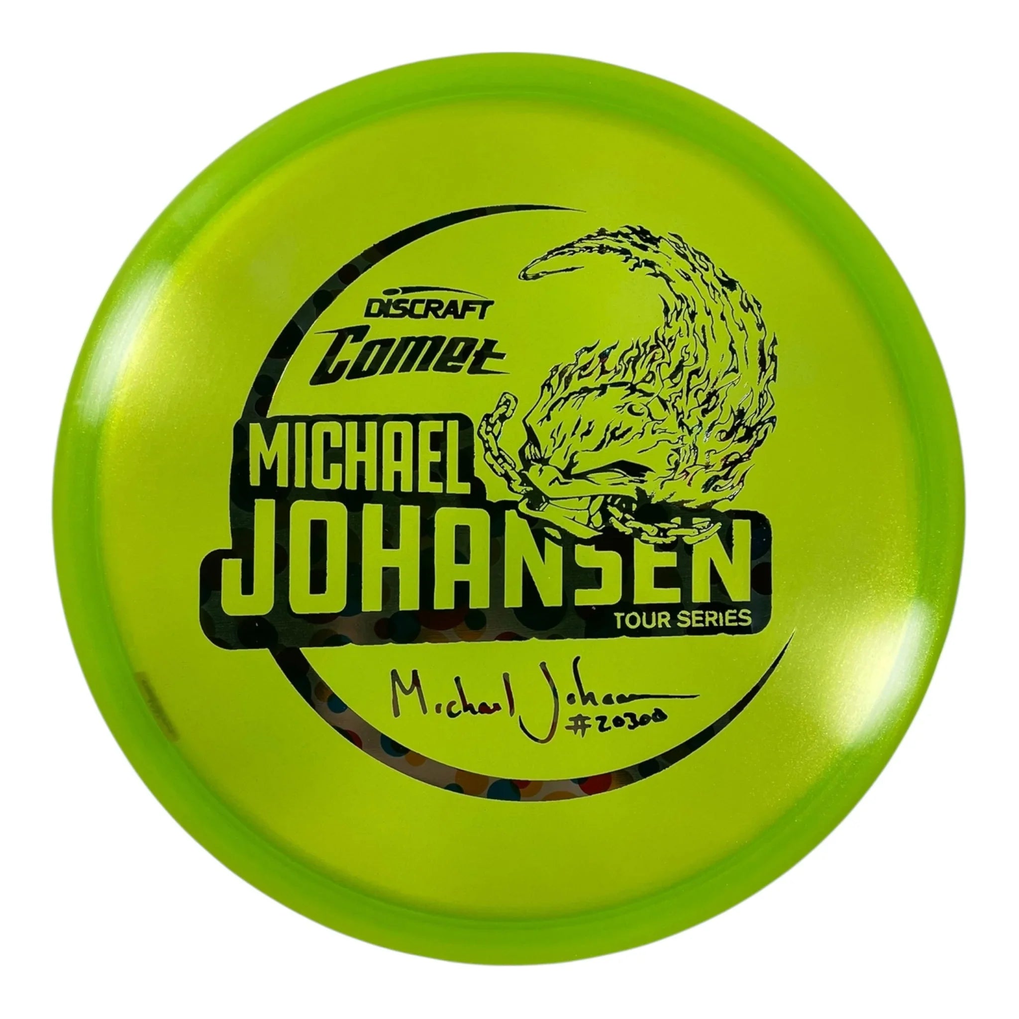 Discraft Comet | Metallic Z | Green/Wonderbread 177g (Michael Johansen) Disc Golf
