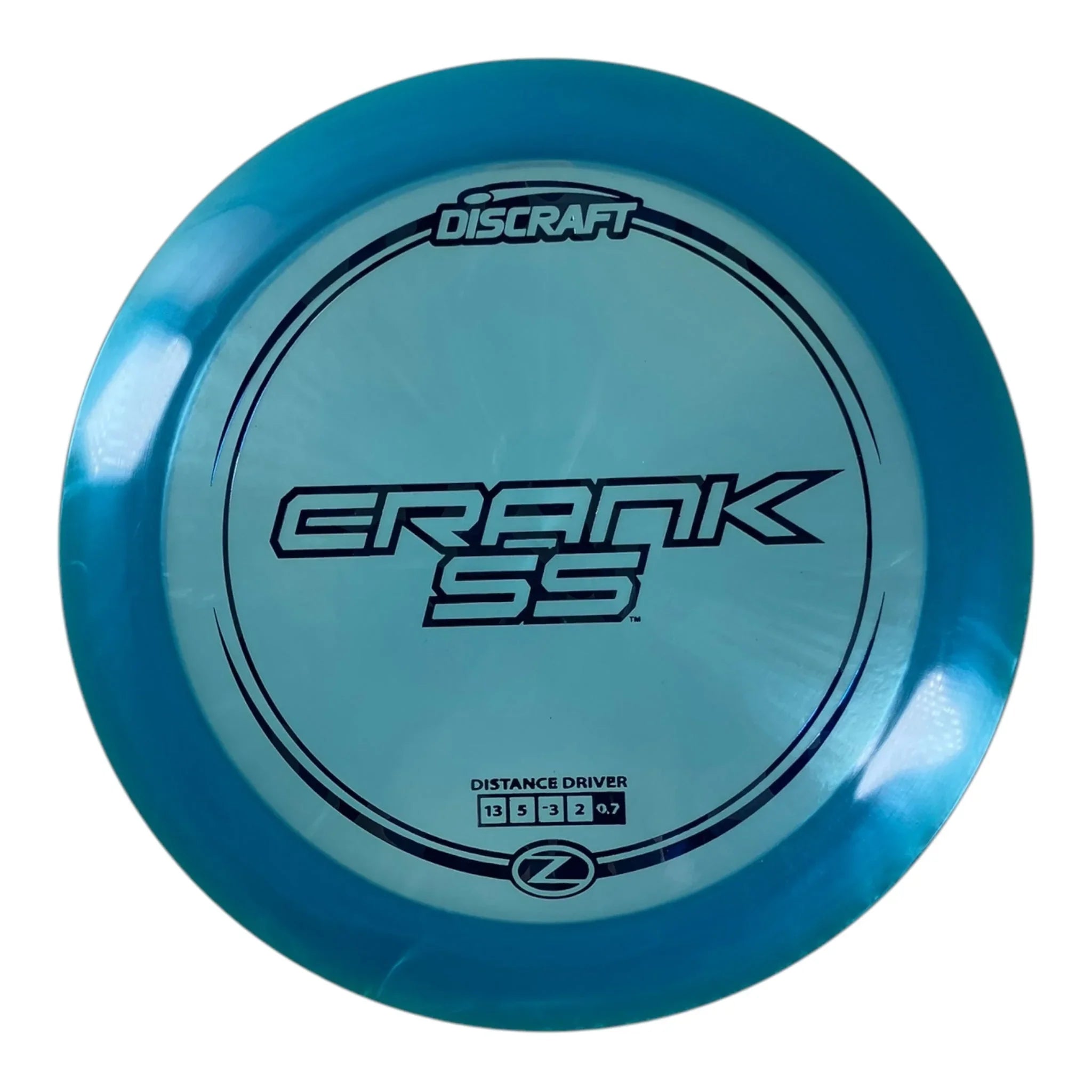 Discraft Crank SS | Z Line | Blue/Blue Camo 168g Disc Golf
