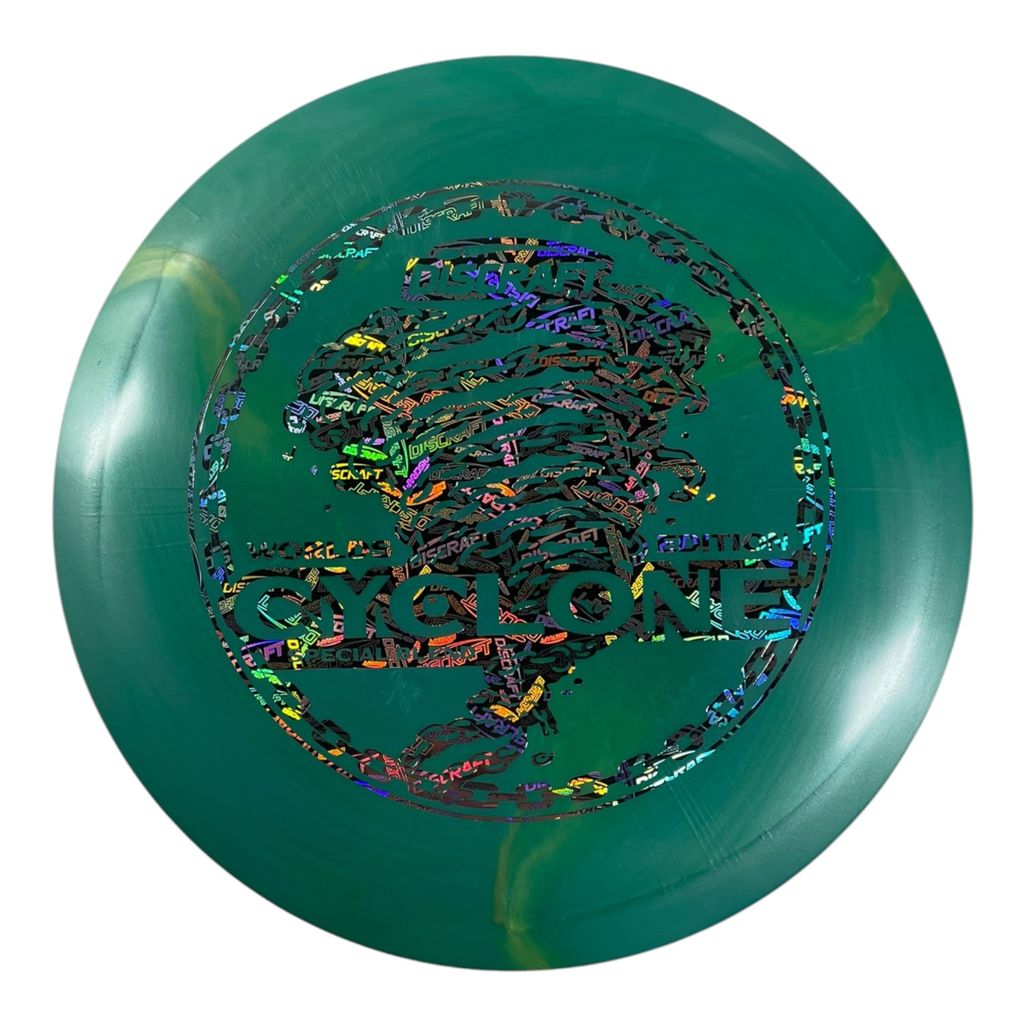 Discraft Cyclone | Special Blend | Green/Discraft Logo 172g (Chainstorm) Disc Golf
