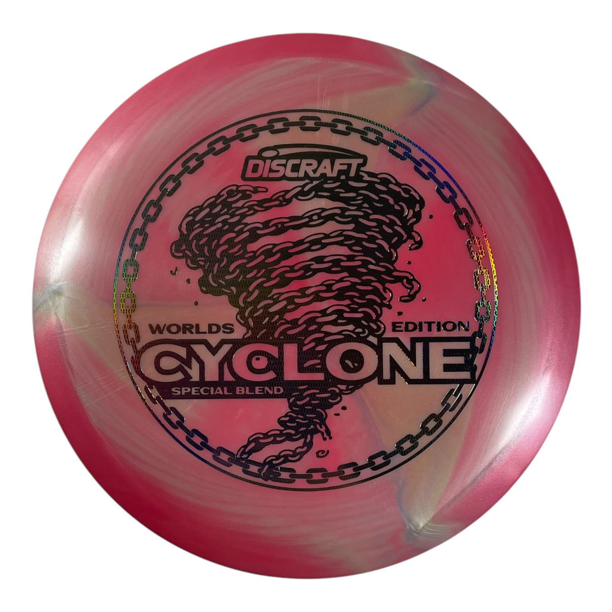 Discraft Cyclone | Special Blend | Pink/Holo 176g (Chainstorm) Disc Golf