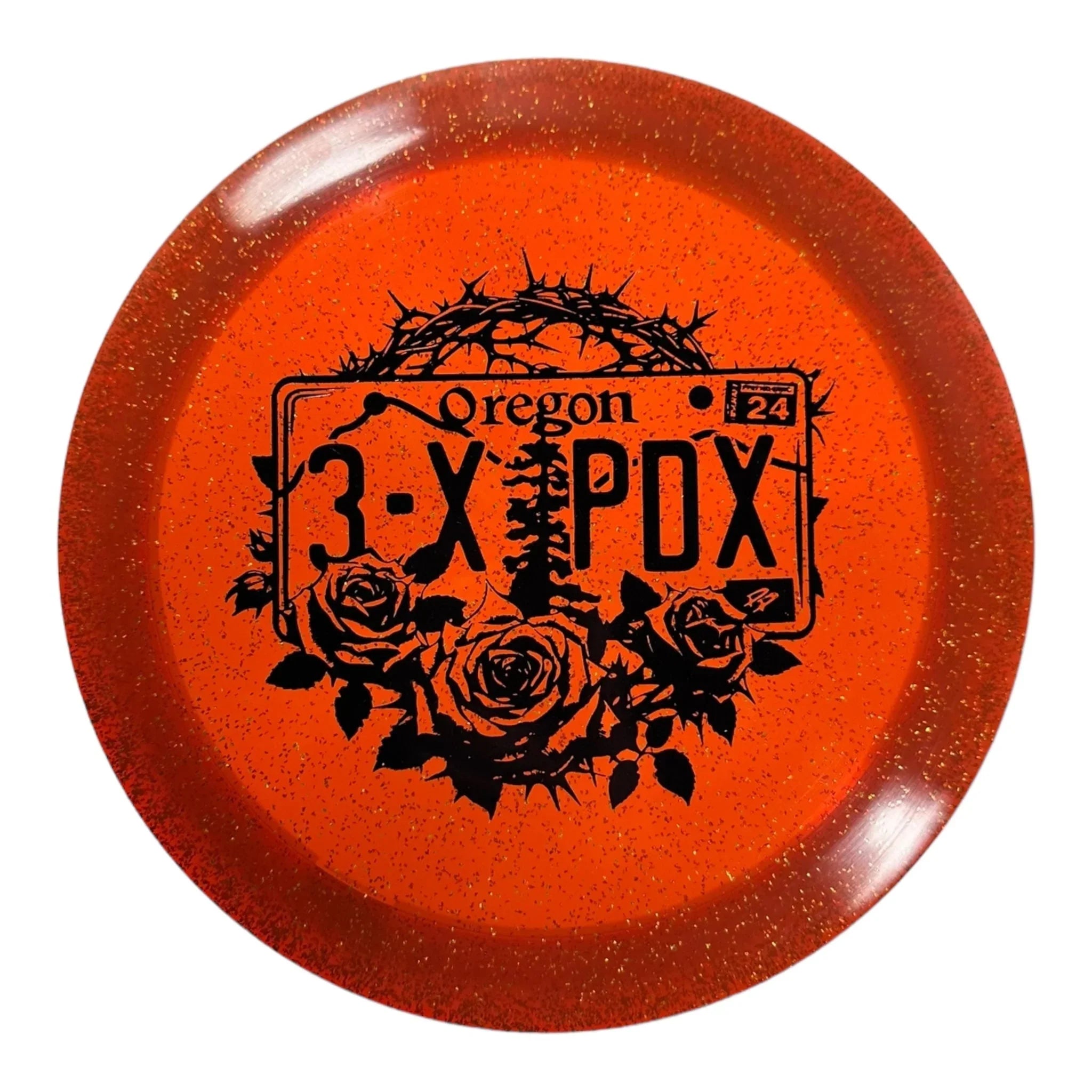Discraft Drive | CryZtal Sparkle | Orange/Black 173g Disc Golf
