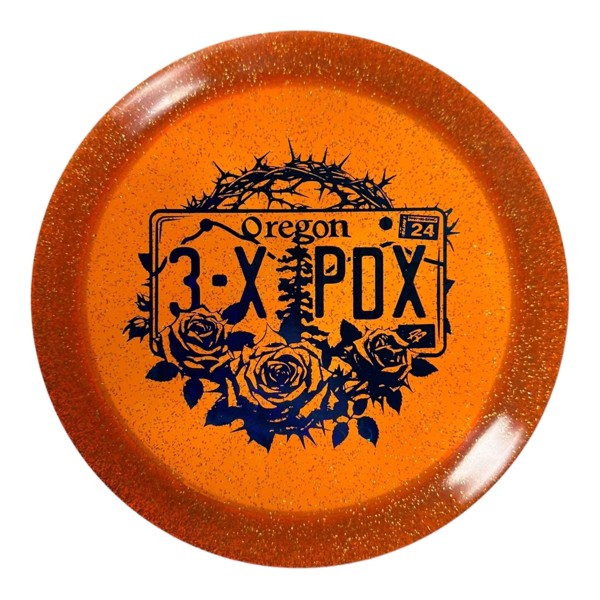 Discraft Drive | CryZtal Sparkle | Orange/Blue 169g Disc Golf