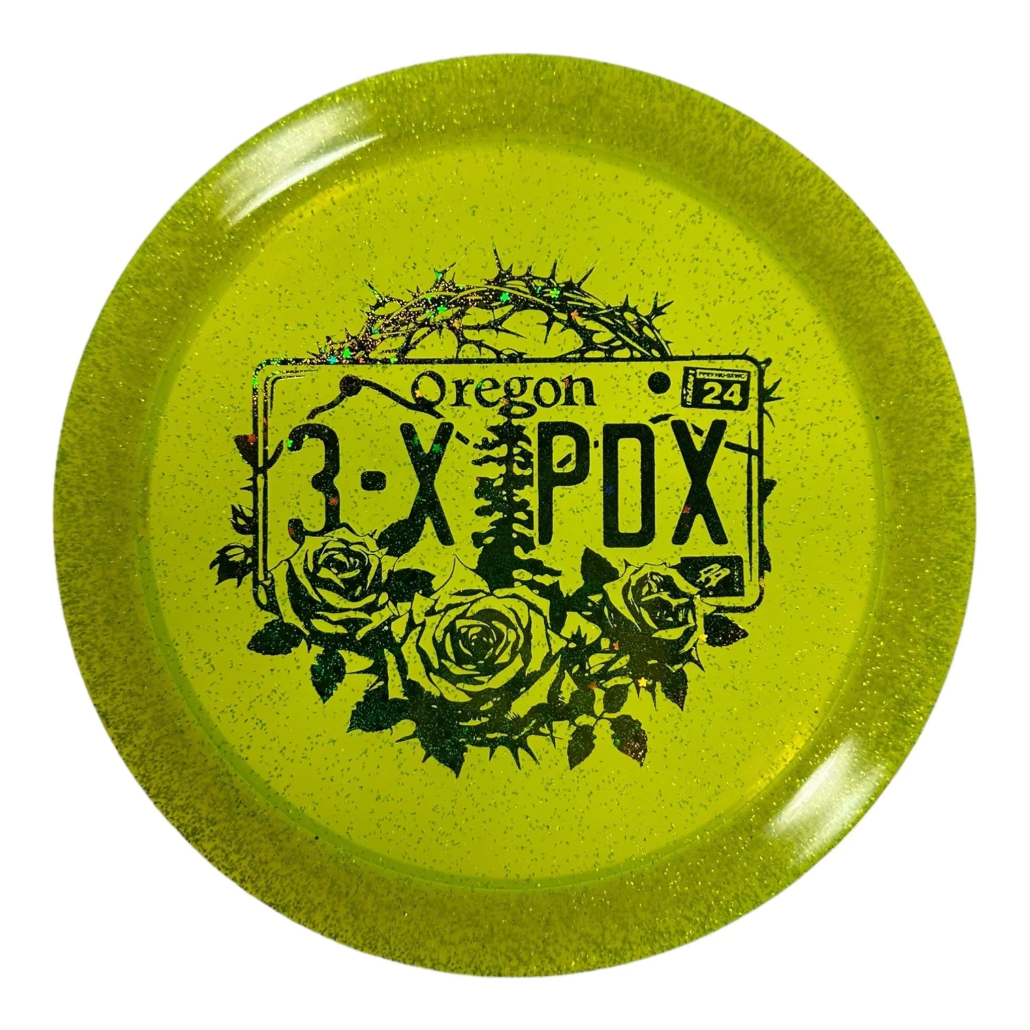 Discraft Drive | CryZtal Sparkle | Yellow/Green 172g Disc Golf