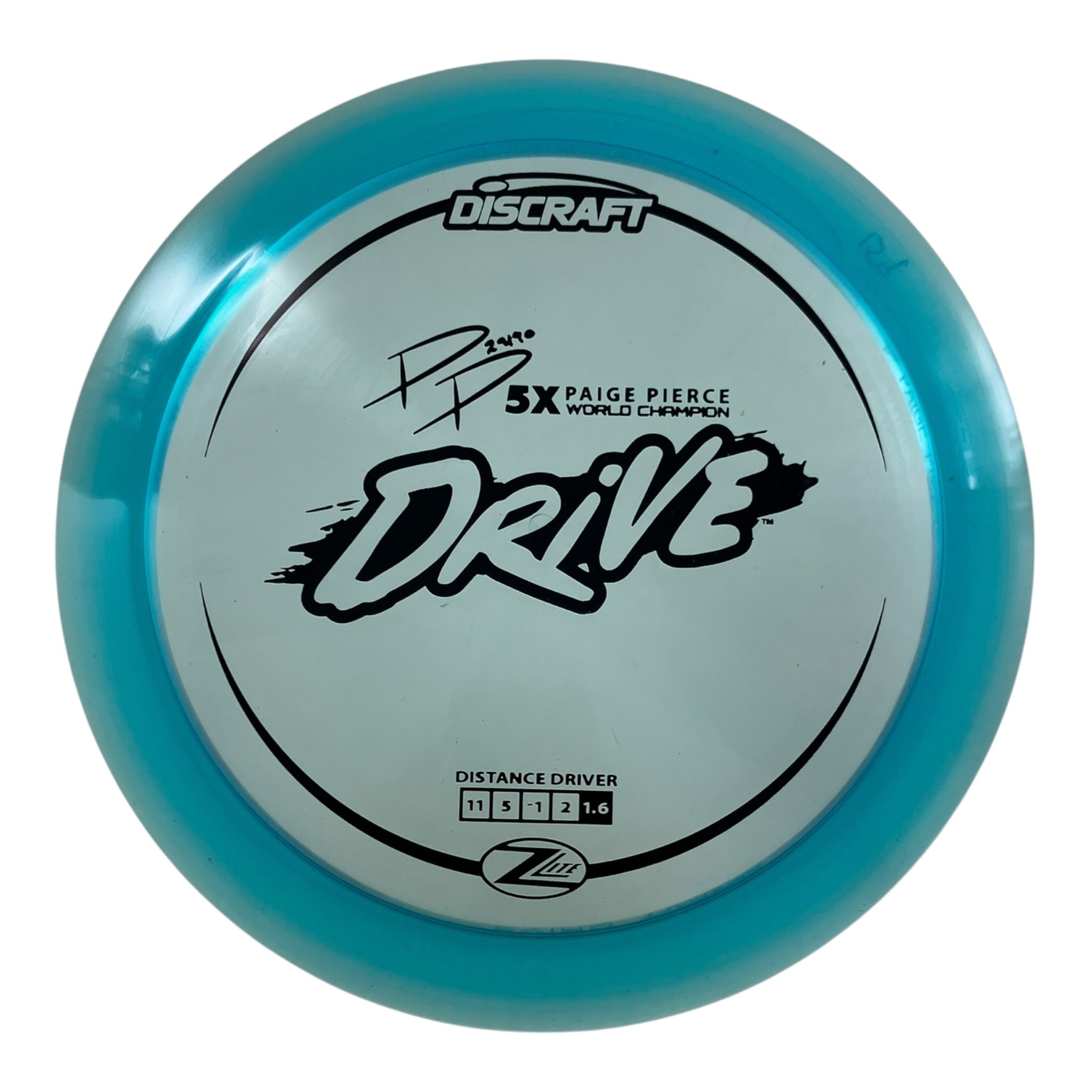Discraft Drive | Z Lite | Blue/Black 159g (Paige Pierce) Disc Golf