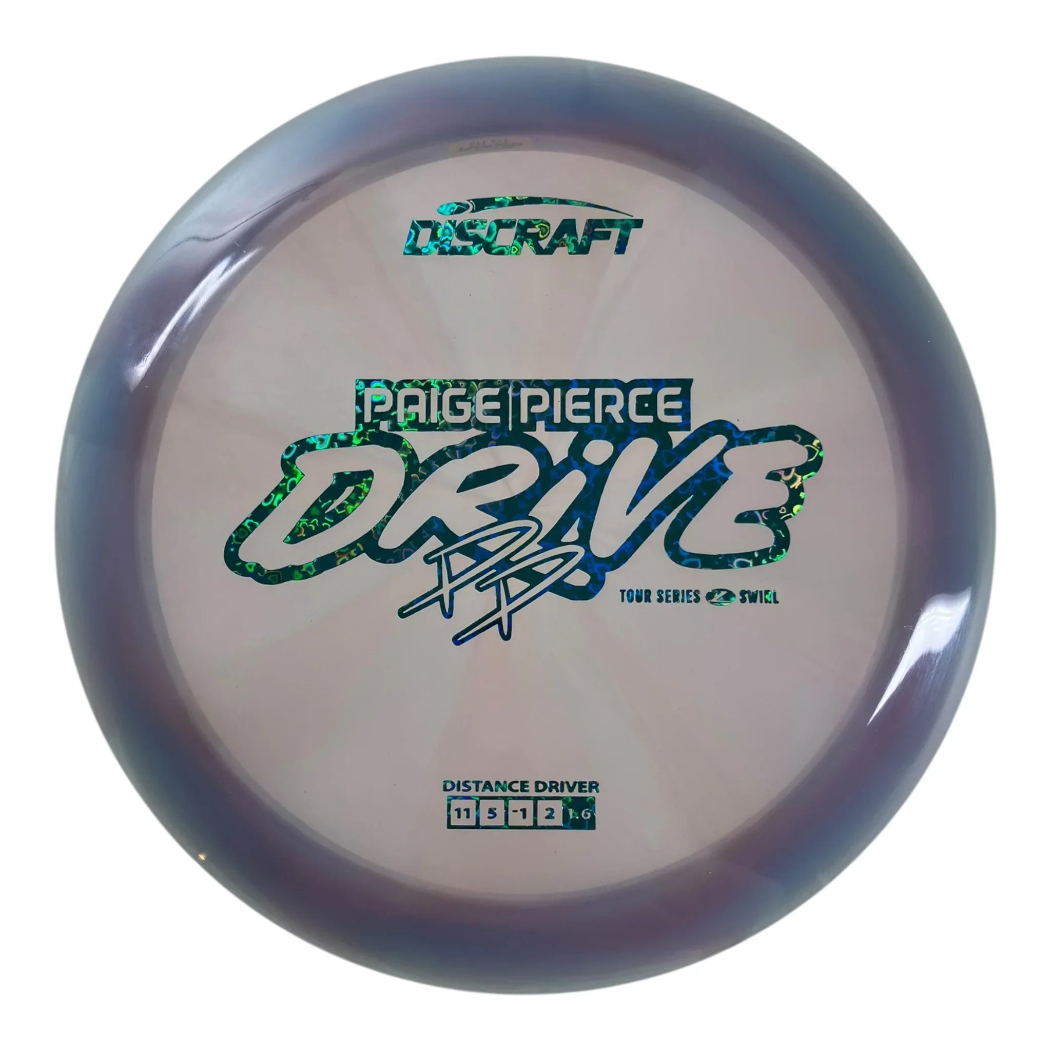 Discraft Drive | Z Swirl | Blue/Hearts 173g (Paige Pierce 2025 Tour Series) Disc Golf