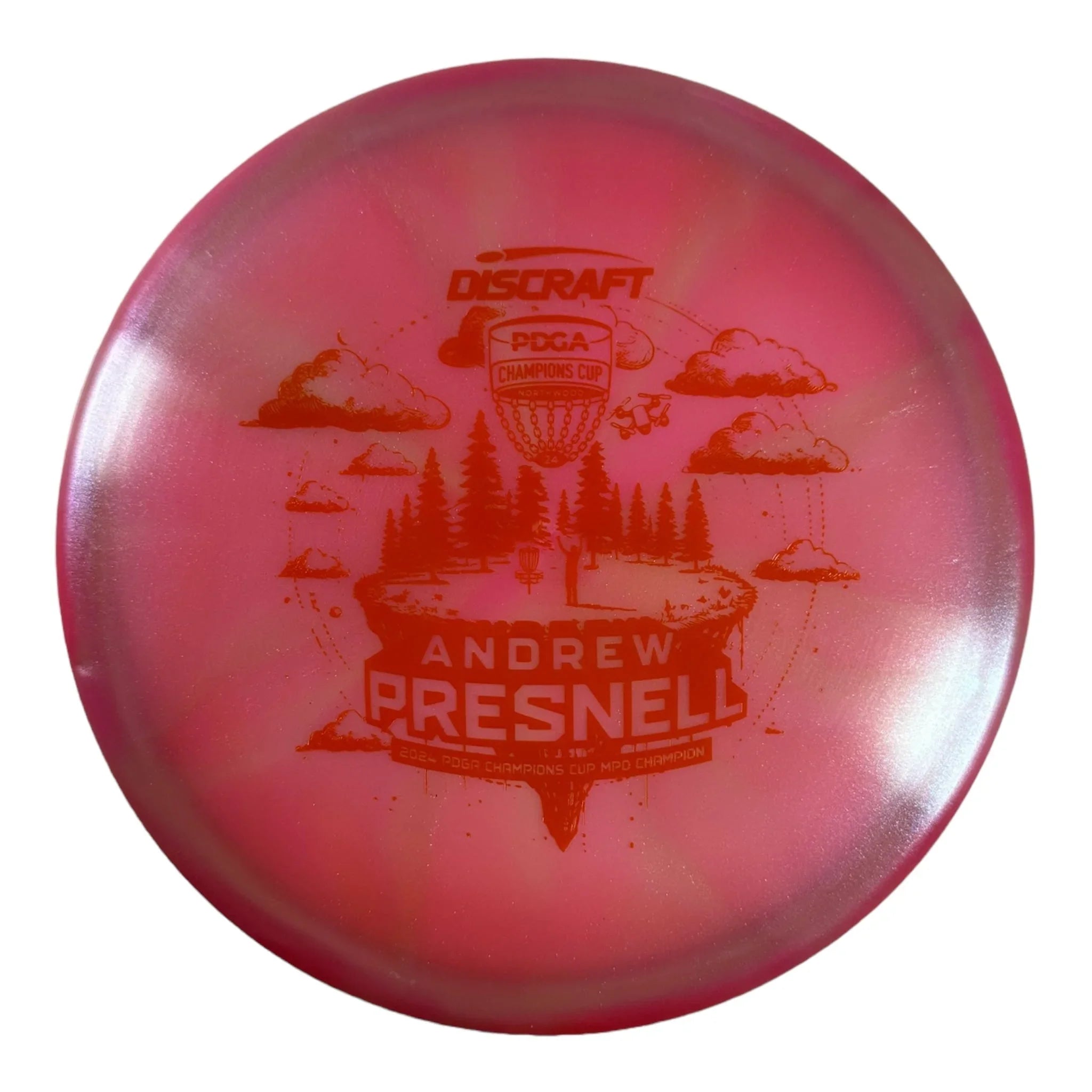 Discraft Drone | Colorshift Z Swirl | Pink/Orange 173g (Andrew Presnell) Disc Golf