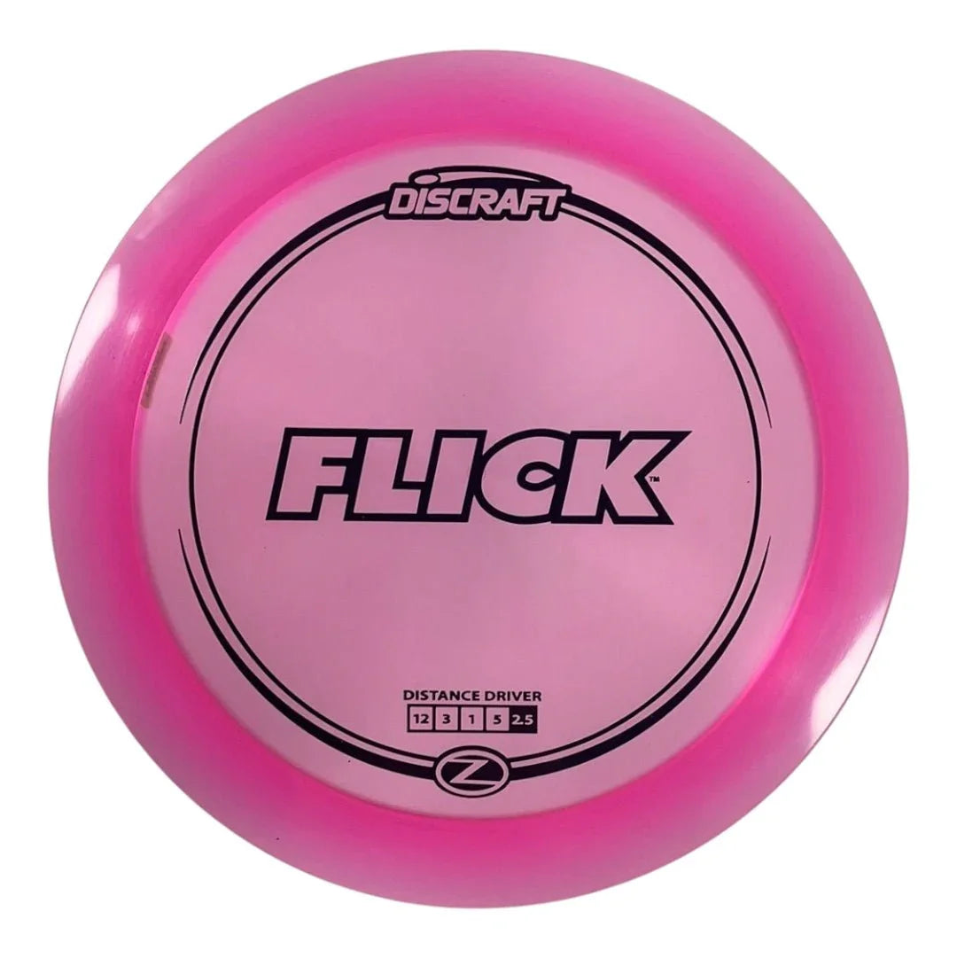 Discraft Flick | Z Line | Pink/Black 155g Disc Golf