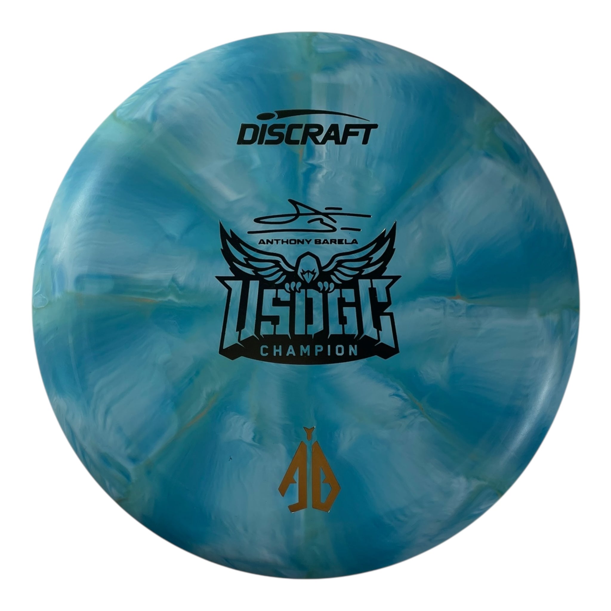 Discraft Focus | CT Swirl | Blue/Gold 174g (Anthony Barela USDGC 2025) Disc Golf