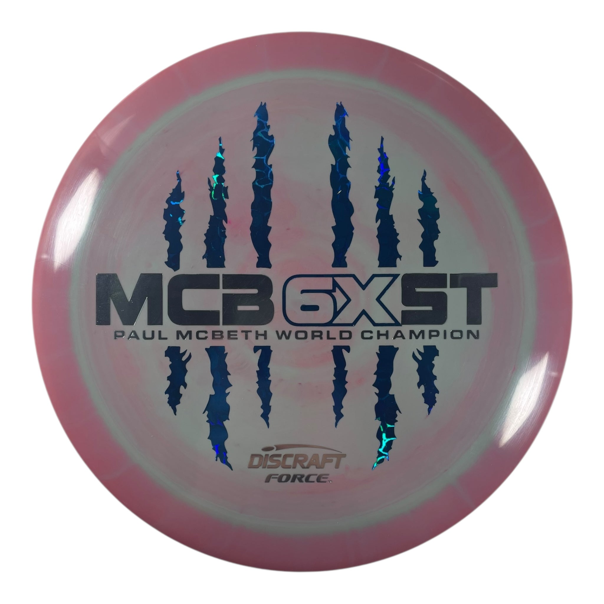 Discraft Force | ESP | Pink/Blue Holo 173g (Paul McBeth 6x Claw) Disc Golf