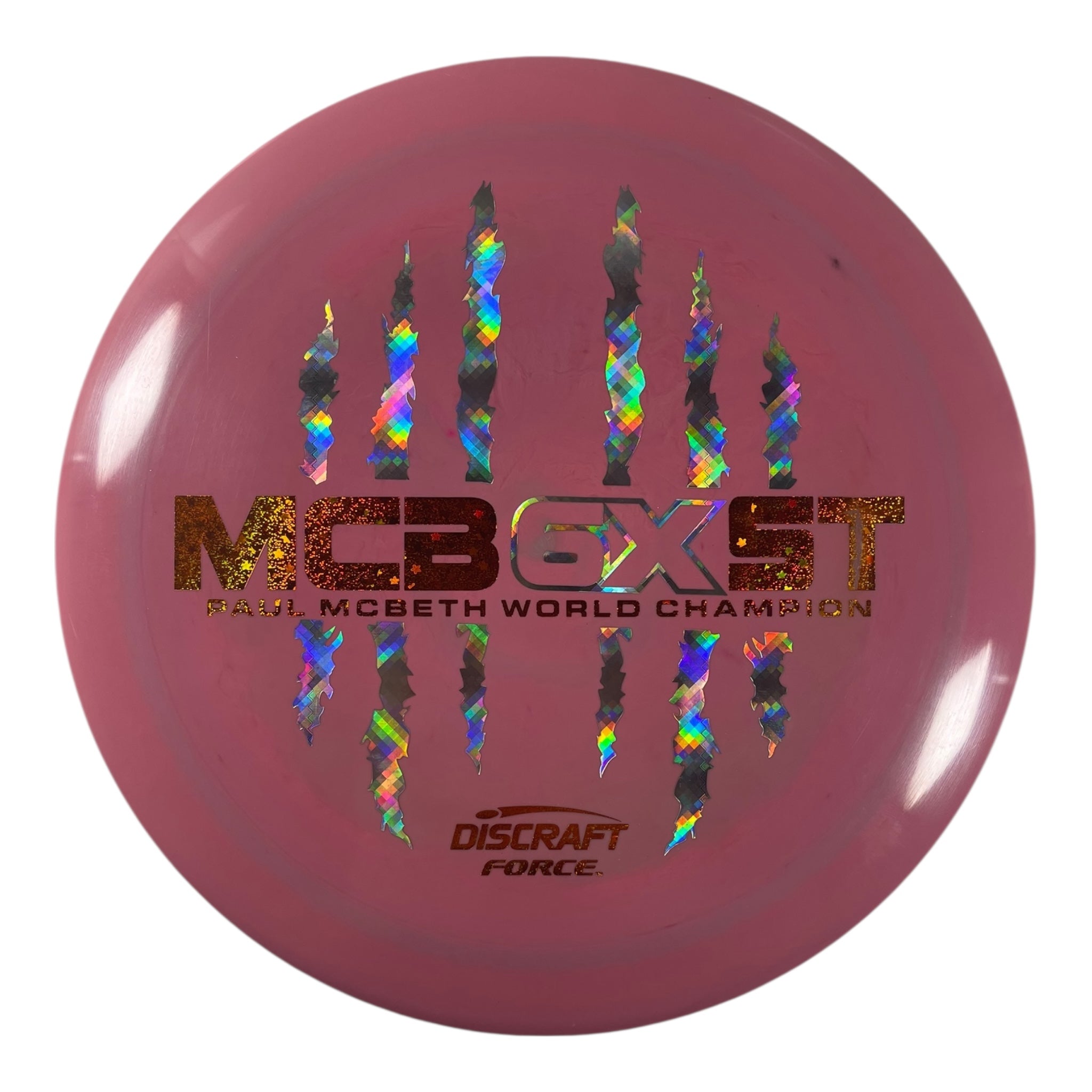 Discraft Force | ESP | Pink/Holo 173g (Paul McBeth 6x Claw) Disc Golf