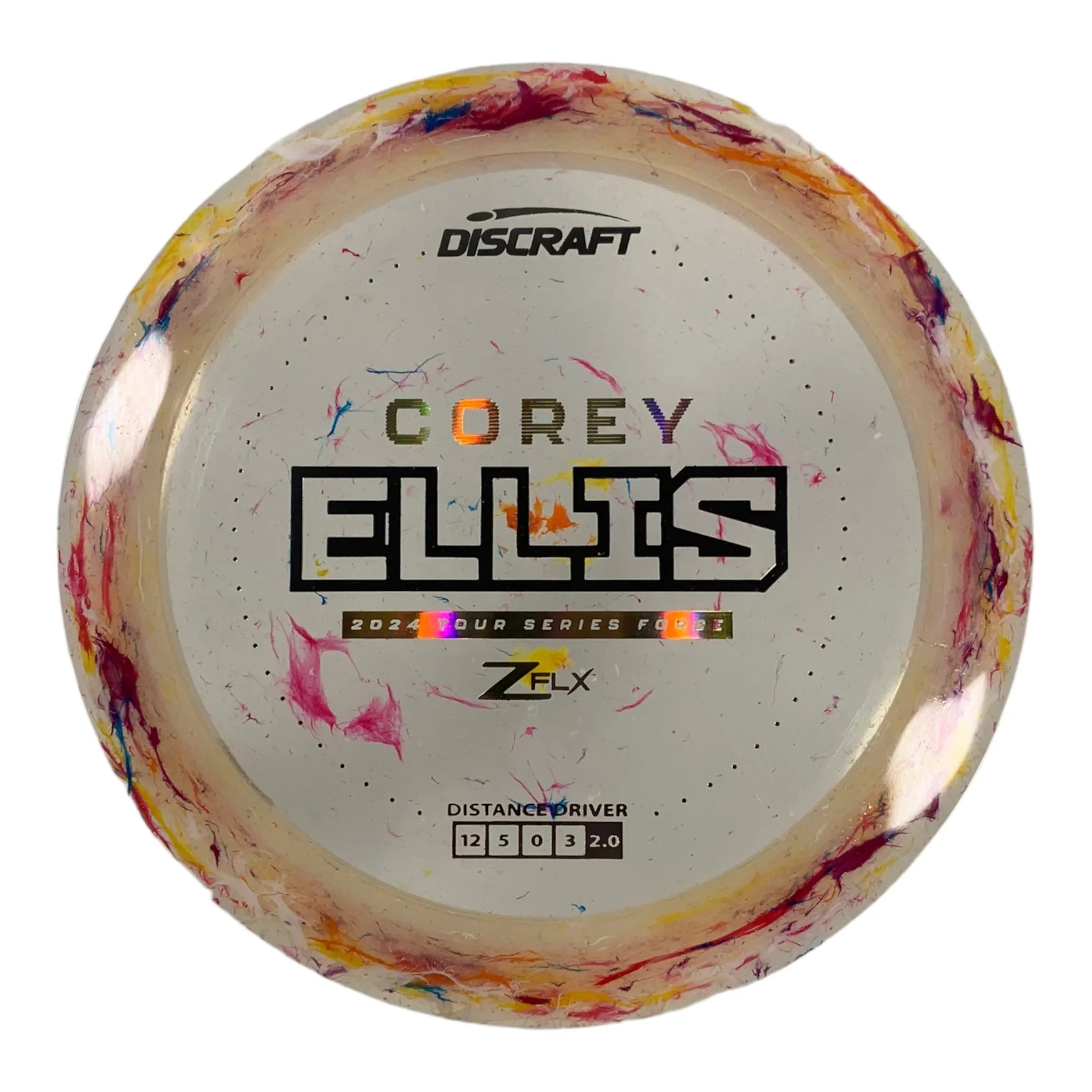 Discraft Force | Jawbreaker Z FLX | Purple/Silver 174g (Corey Ellis) Disc Golf