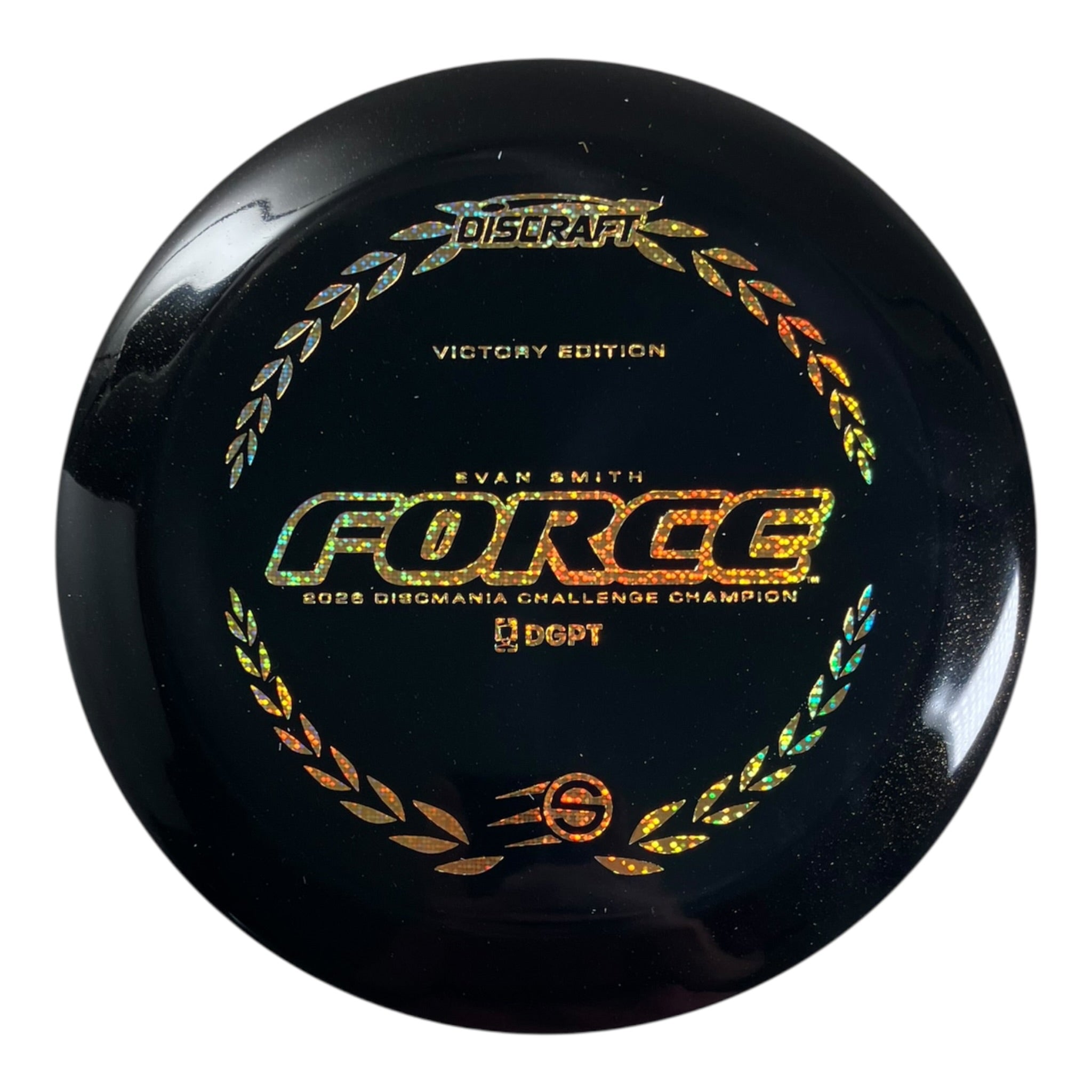 Discraft Force | Midnight | Black/Gold 172g (Evan Smith - Victory Edition) Disc Golf