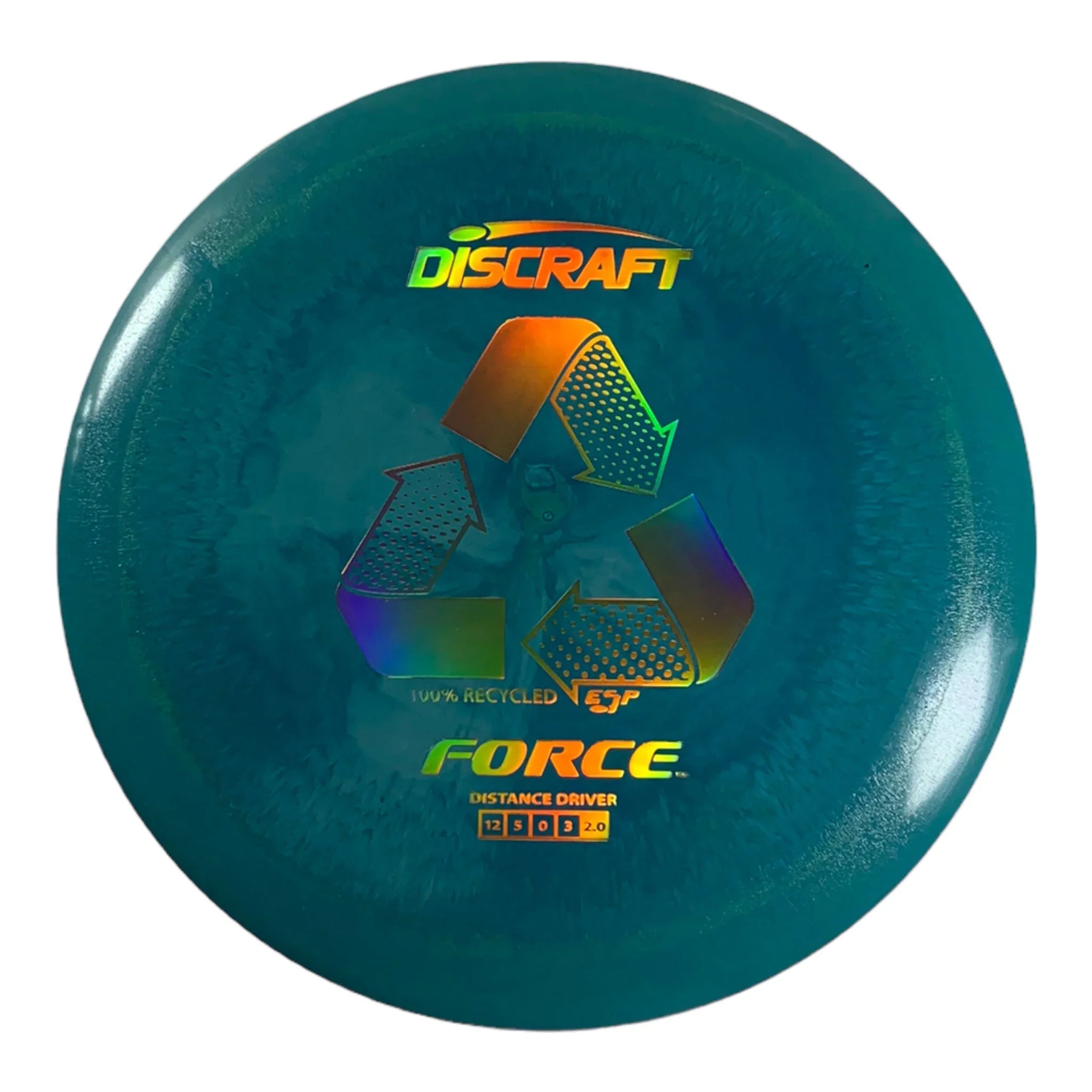 Discraft Force | Recycled ESP | Blue/Bronze Holo 170g Disc Golf