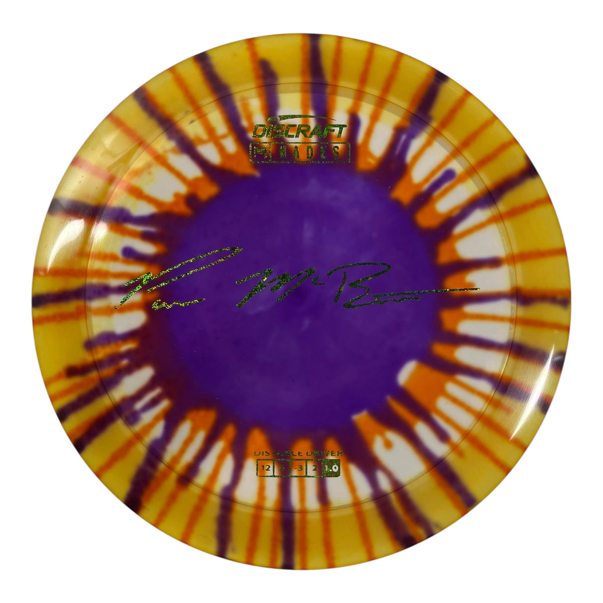 Discraft Hades | Z Line Fly Dye | Purple/Sparkle 172g (Paul McBeth) Disc Golf