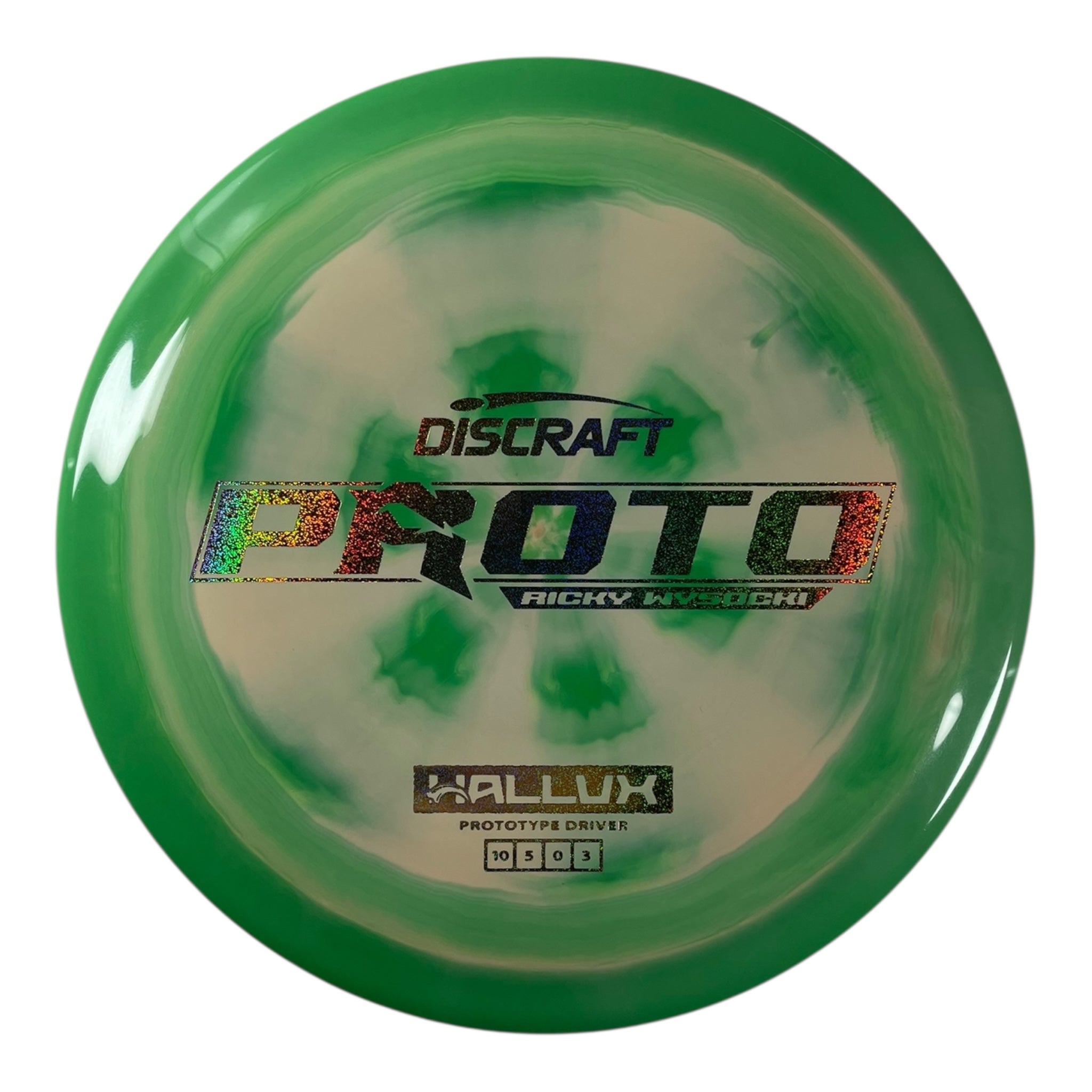 Discraft Hallux | ESP | Green/Gold Sparkle 174g (Ricky Wysocki) Disc Golf