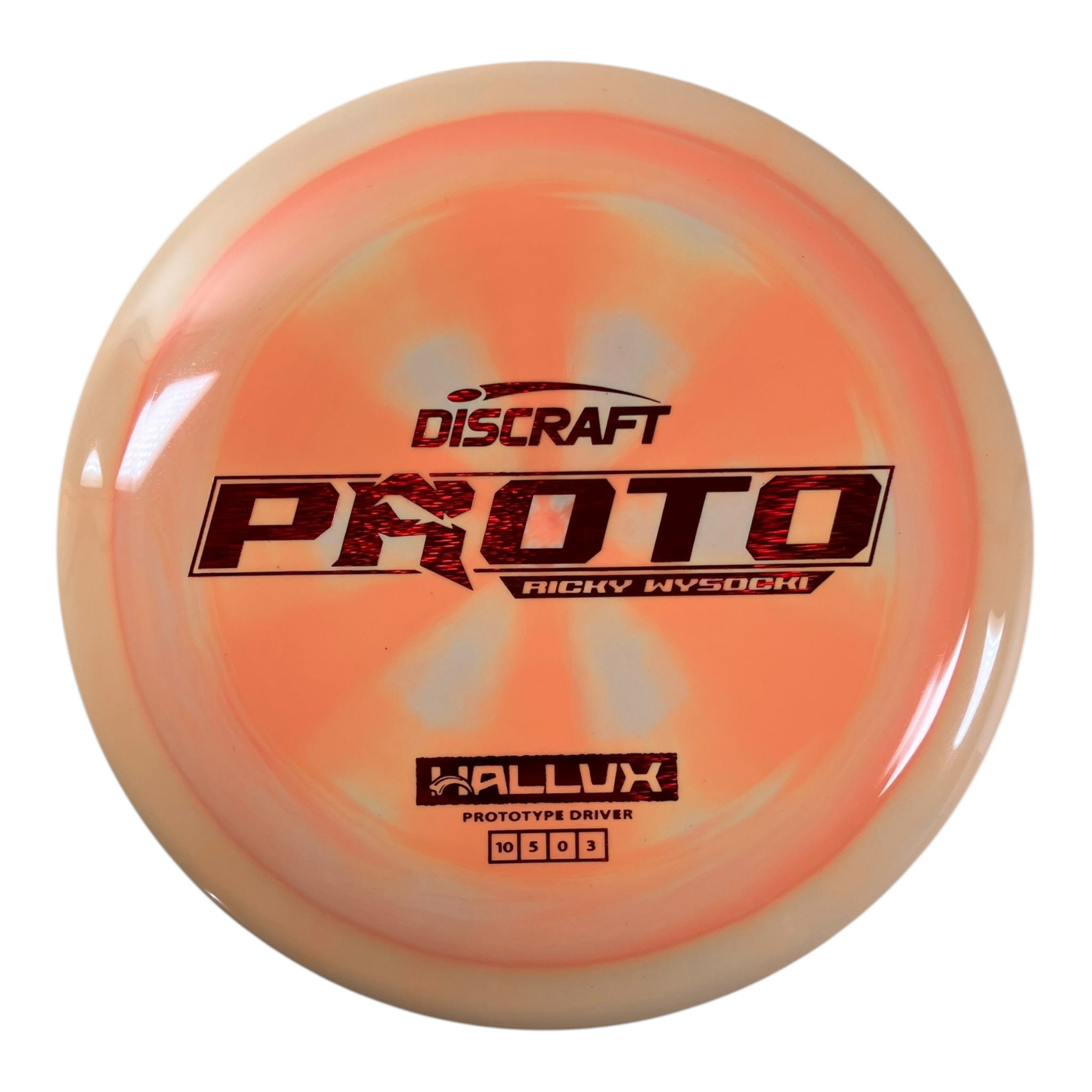 Discraft Hallux | ESP | Orange/Red 175g (Ricky Wysocki) Disc Golf