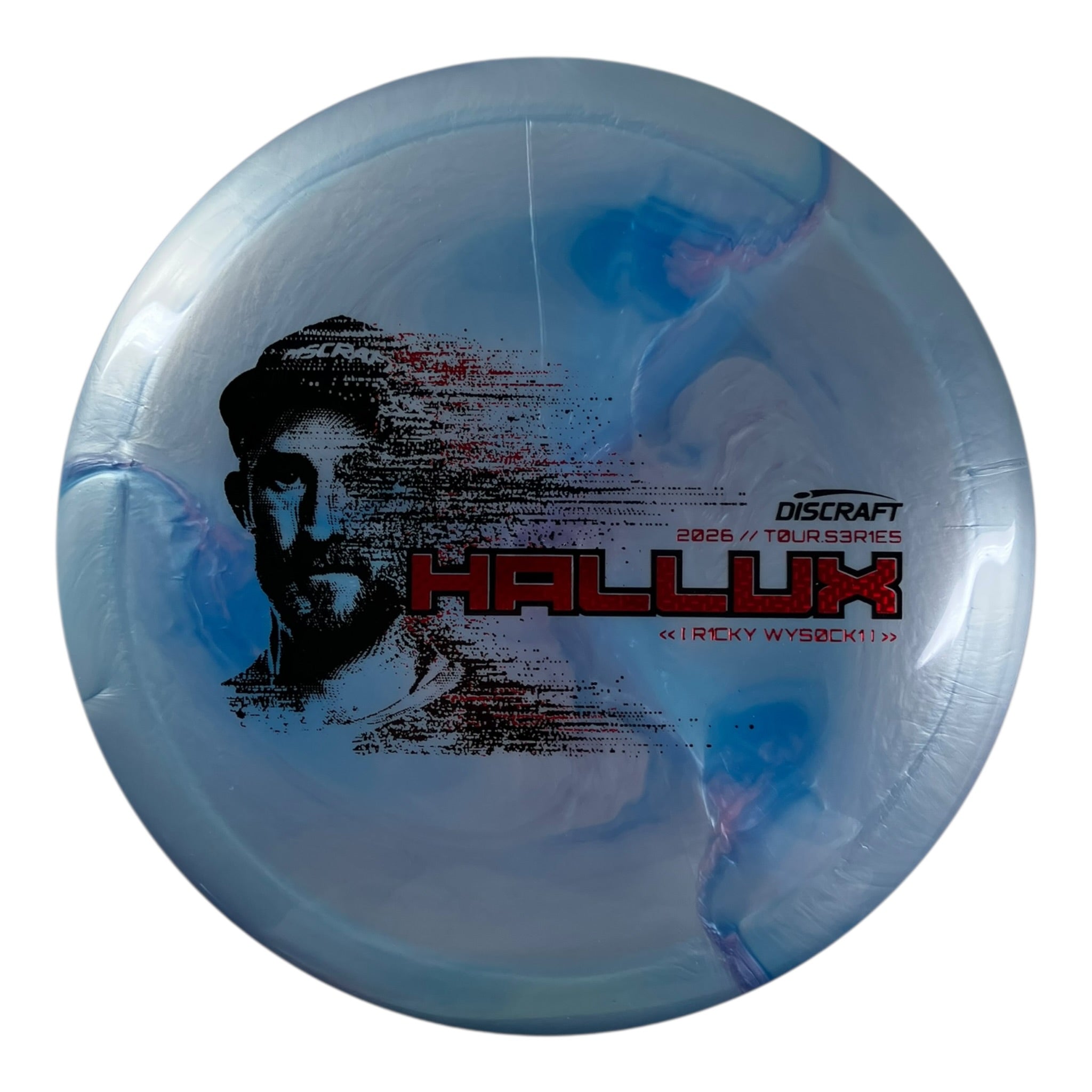Discraft Hallux | Titanium Big Z | Blue/Red 172g (Ricky Wysocki 2026 Tour Series) Disc Golf