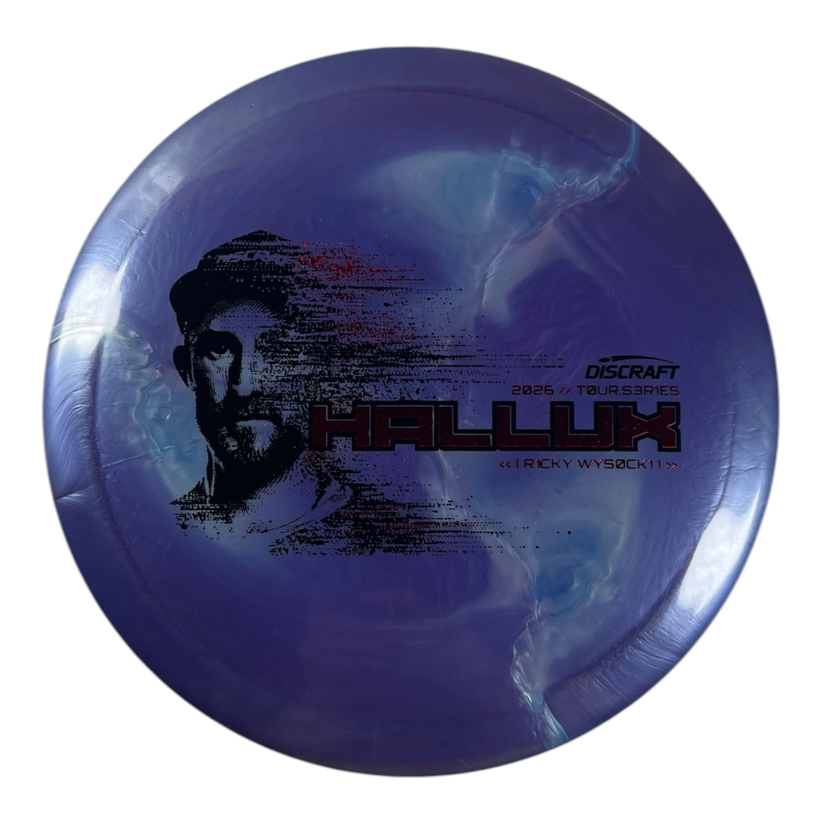 Discraft Hallux | Titanium Big Z | Purple/Red 171g (Ricky Wysocki 2026 Tour Series) Disc Golf