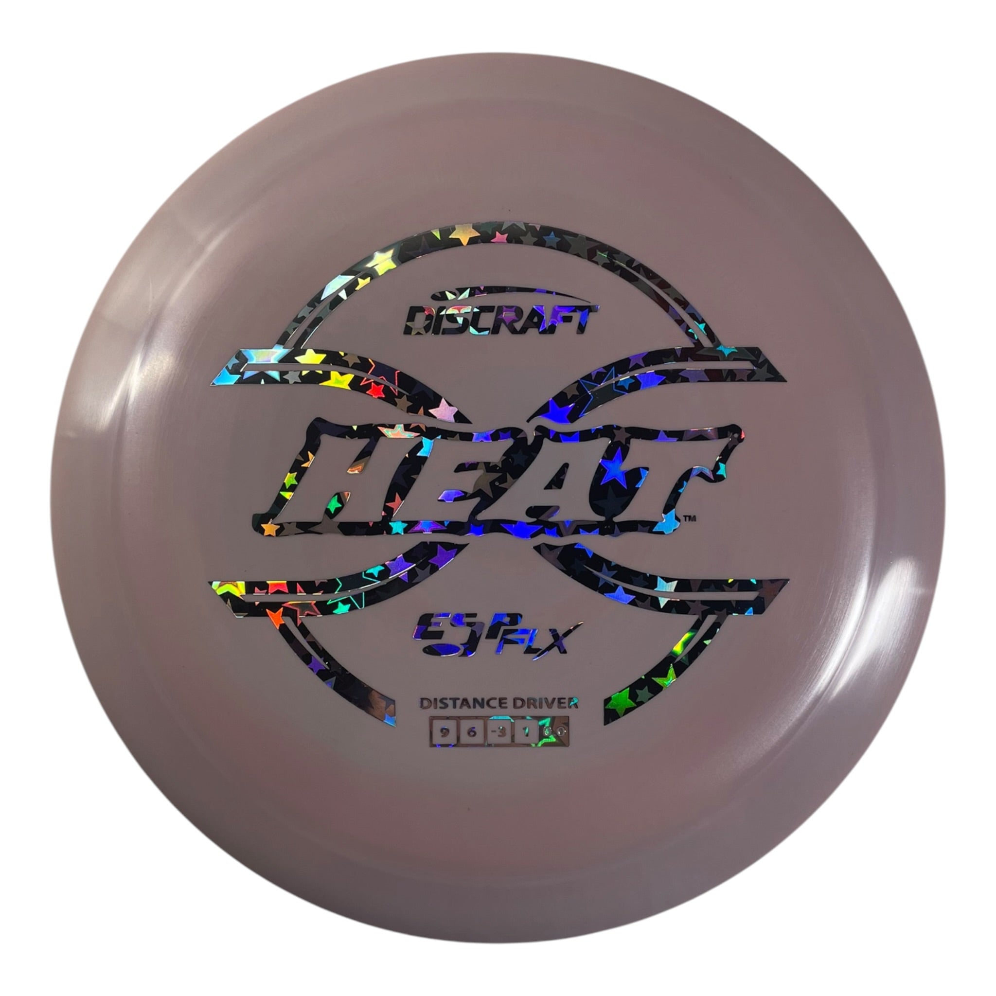 Discraft Heat | ESP FLX | Pink/Stars 169g Disc Golf
