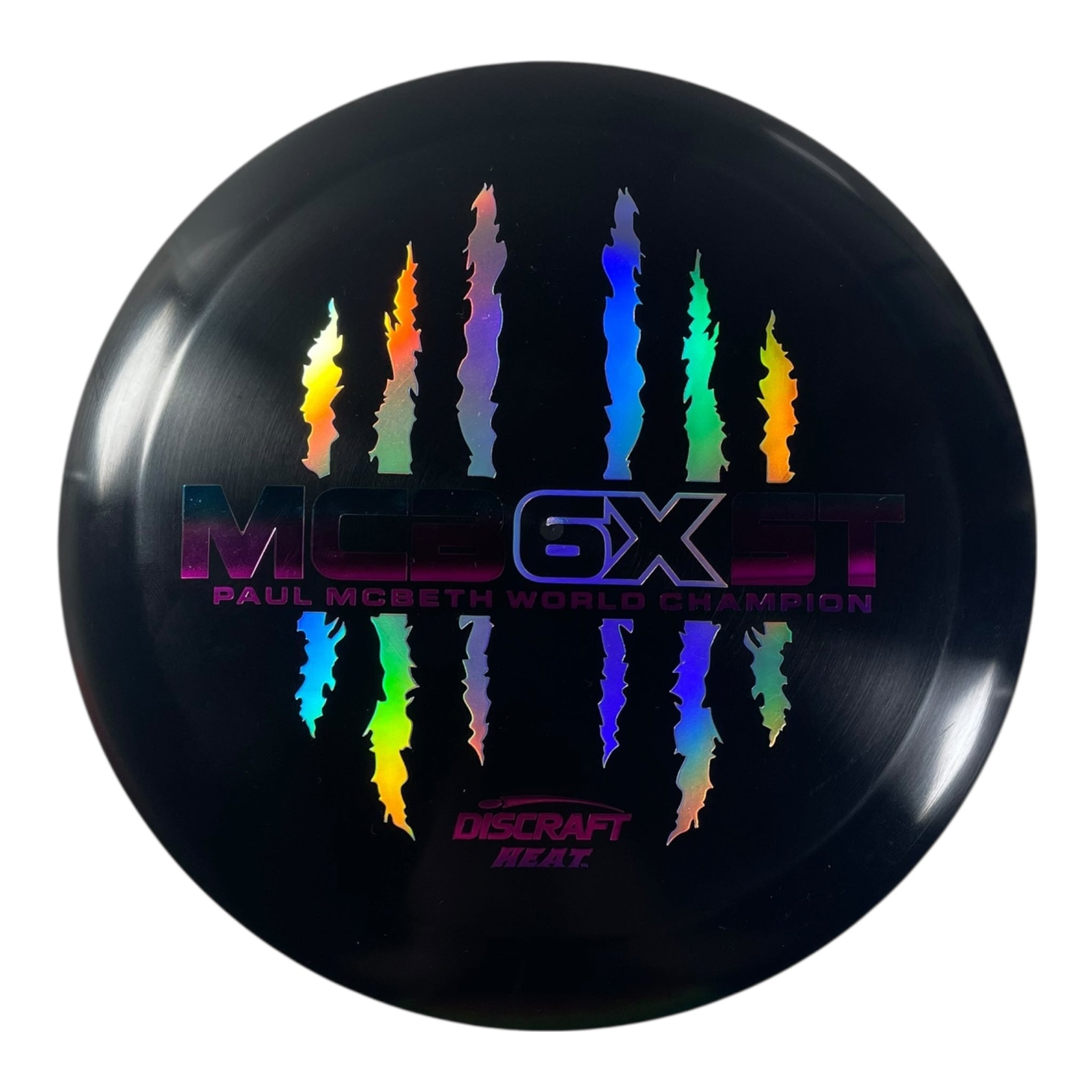 Discraft Heat | ESP | Black/Holo 173g (Paul McBeth 6x Claw) Disc Golf