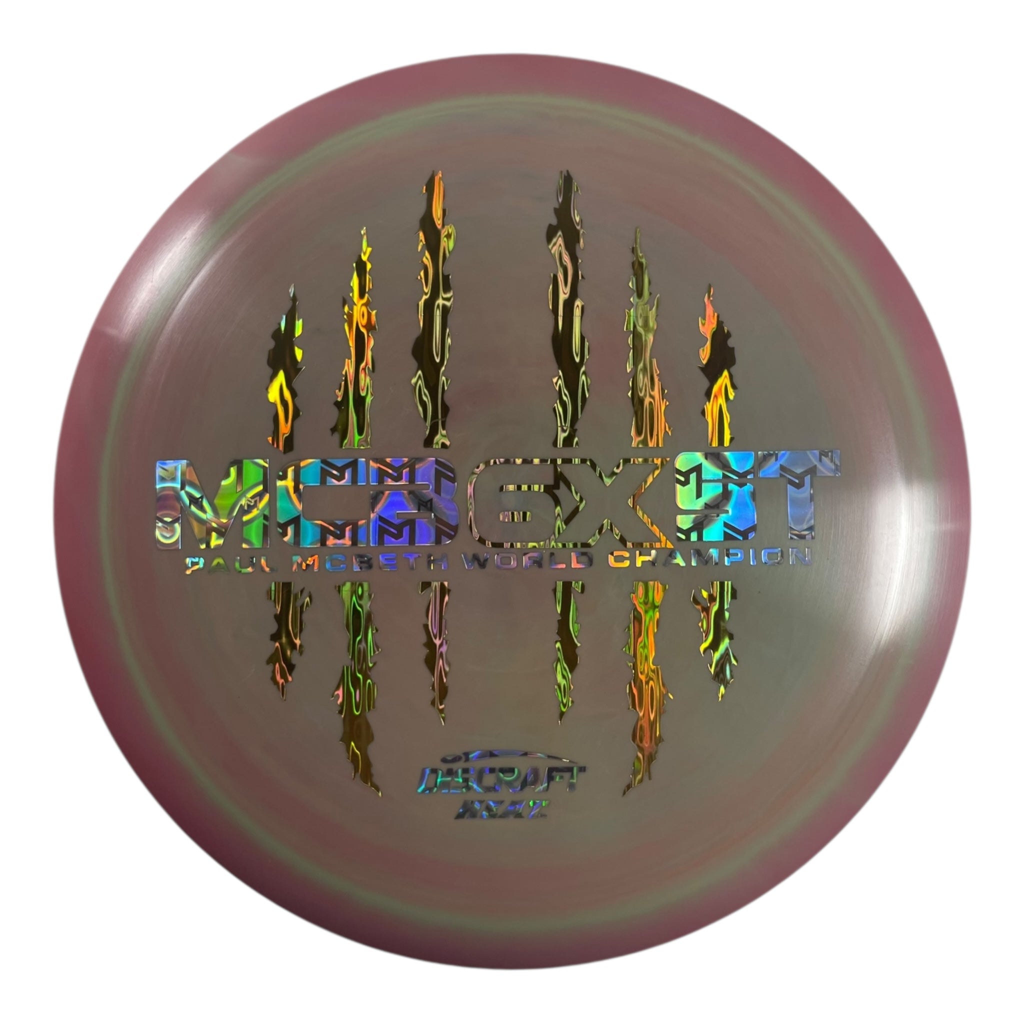 Discraft Heat | ESP | Pink/Gold/McBeth 175g (Paul McBeth 6x Claw) Disc Golf