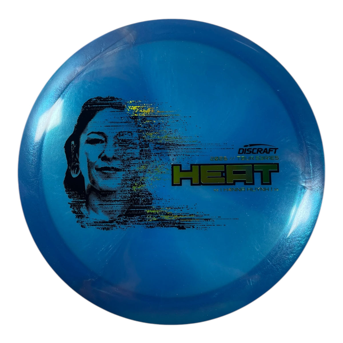 Discraft Heat | Titanium Big Z | Blue/Green 173g (Hanna Huynh 2026 Tour Series) Disc Golf