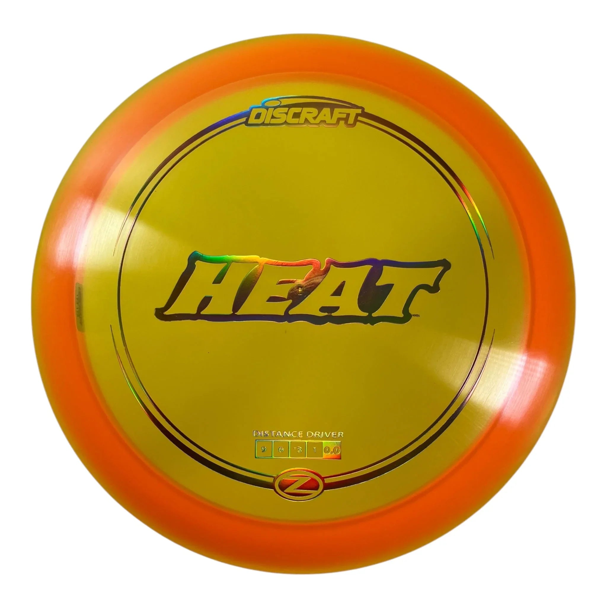 Discraft Heat | Z Line | Orange/Holo 173g Disc Golf