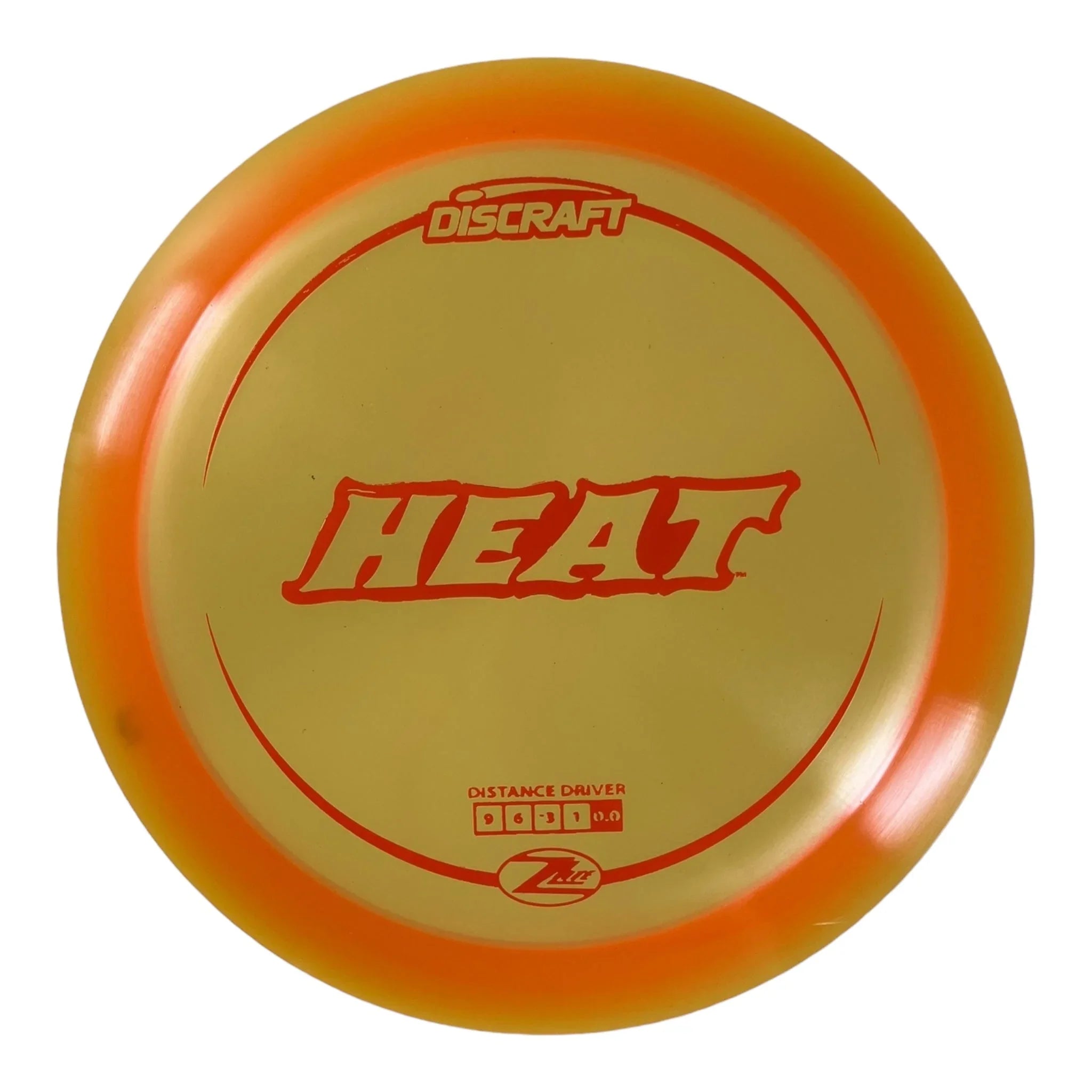 Discraft Heat | Z Lite | Orange/Orange 163g Disc Golf