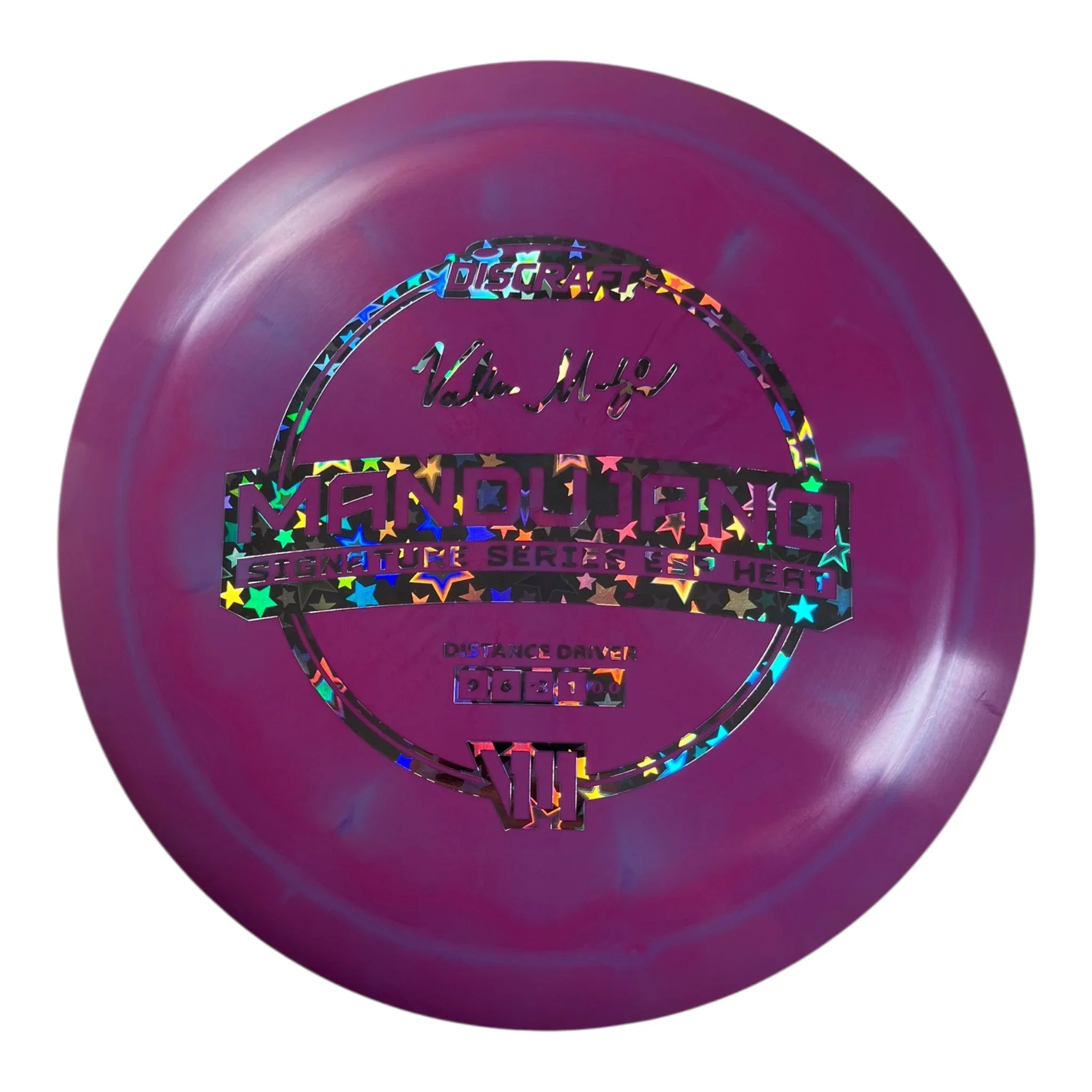 Discraft Heat - Used Like New | ESP | Purple/Stars 167g (Valerie Mandujano) Disc Golf