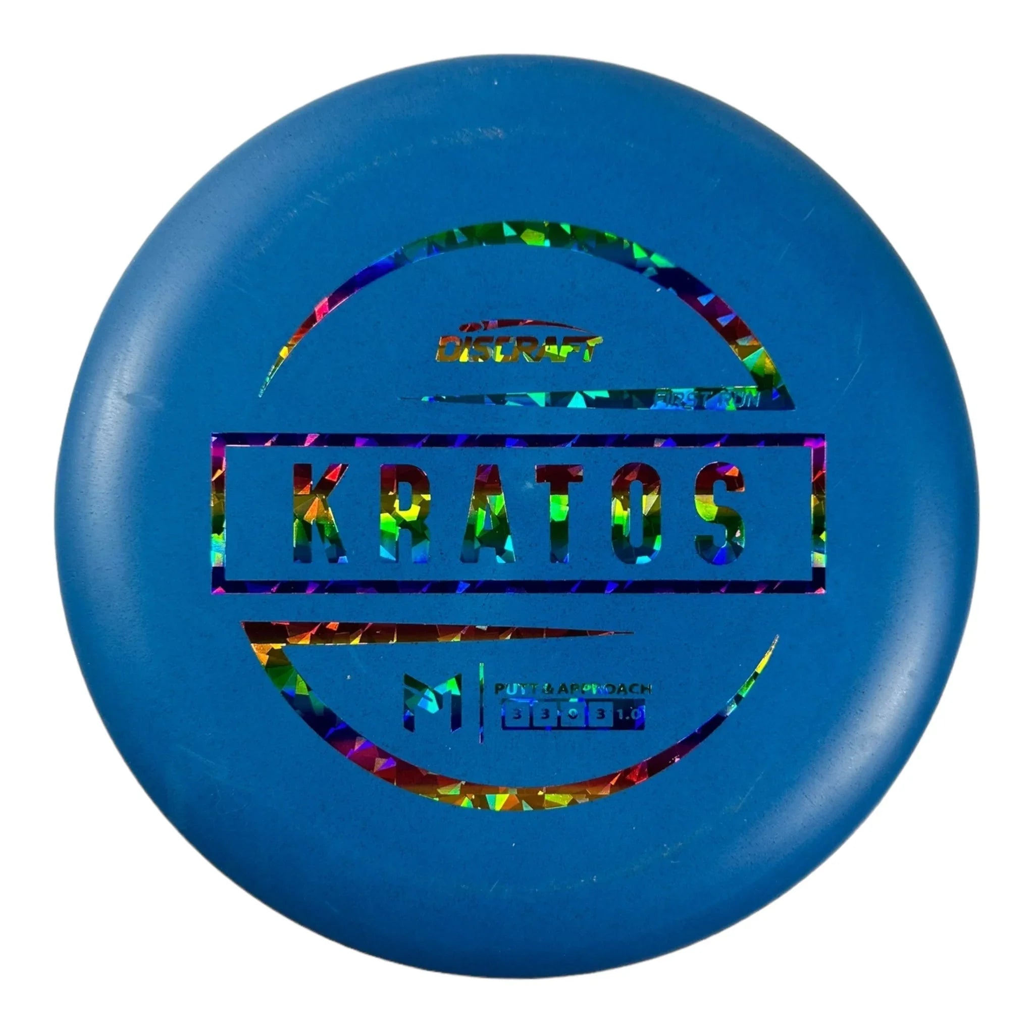 Discraft Kratos | Special Blend | Blue/Rainbow 172g (First Run) Disc Golf
