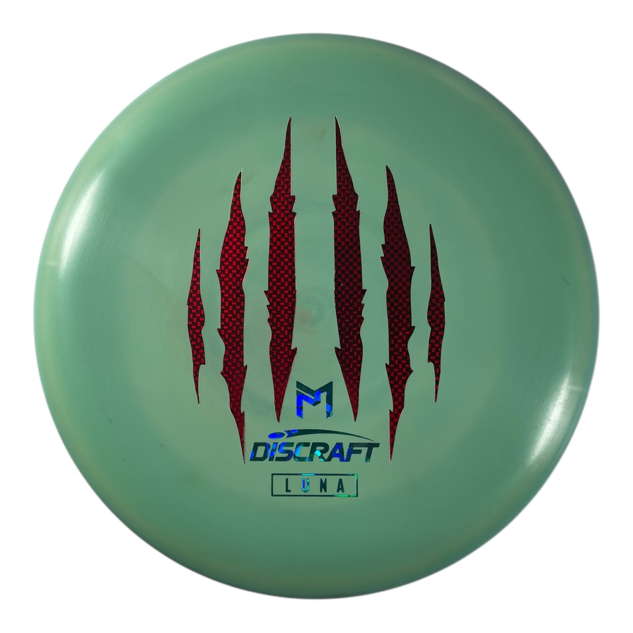 Discraft Luna | ESP | Green/Red 174g (Paul McBeth 6x Claw) Disc Golf