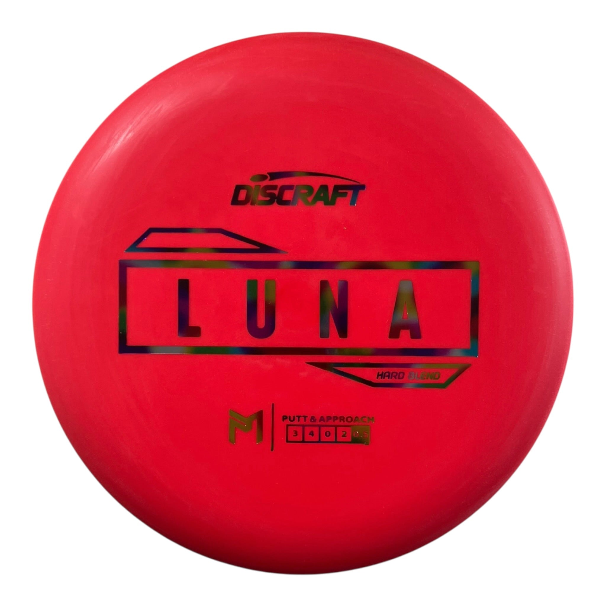 Discraft Luna | Putter Line Hard | Red/Jellybean 172g (Paul McBeth) Disc Golf