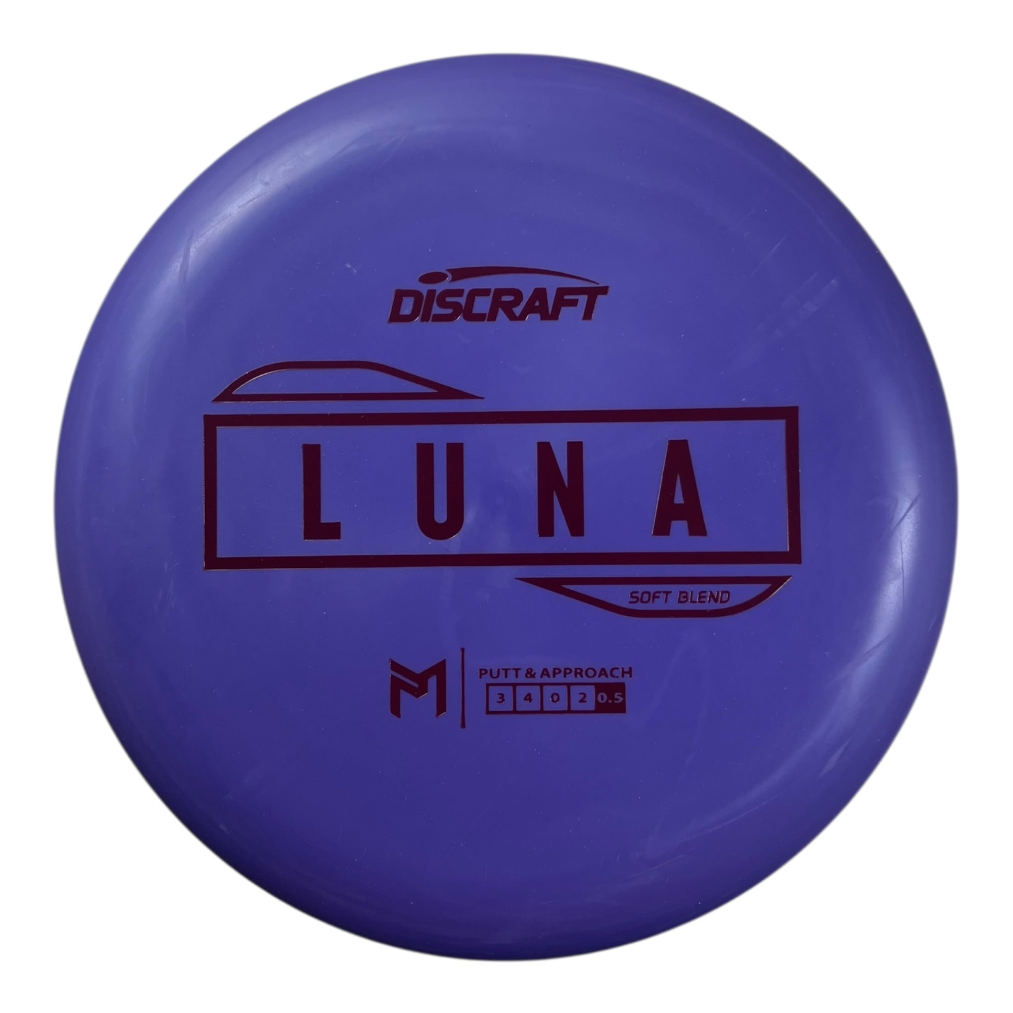 Discraft Luna | Putter Line Soft | Purple/Maroon 172g (Paul McBeth) Disc Golf